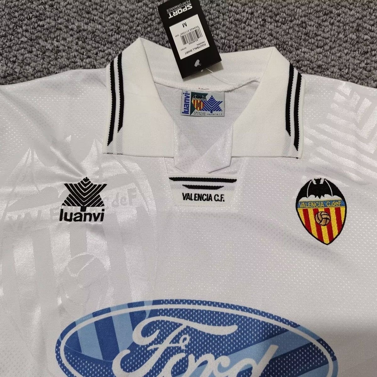 1999/2000 Retro Valencia Home FootballShirt 1:1 Thai Quality