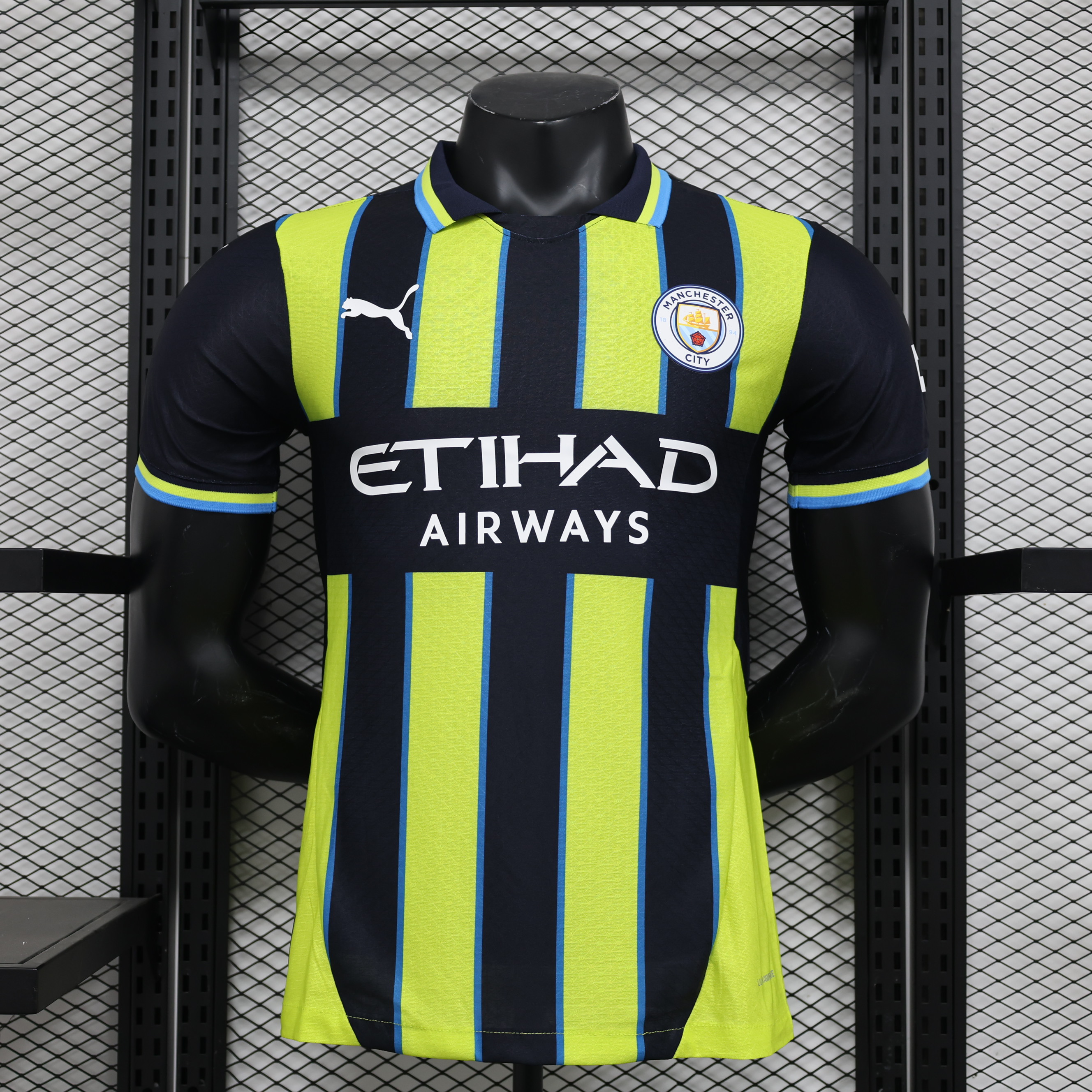 2024/2025 Player Version Manchester City Third Away Football Shirt