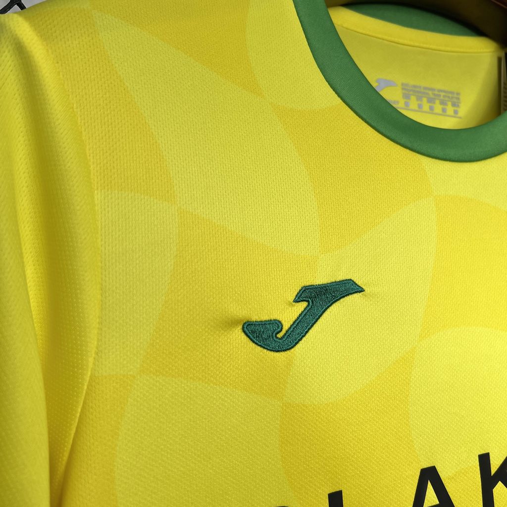 2024/2025 Norwich City Home Football Shirt