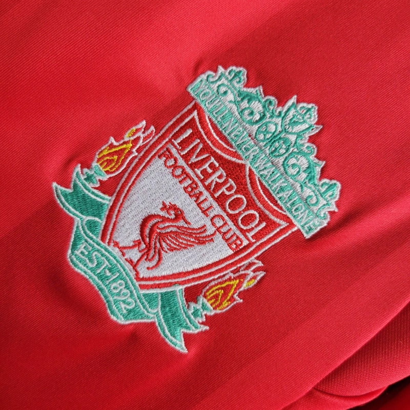 2008/2009  Retro Liverpool Champions League Home Football Shirt