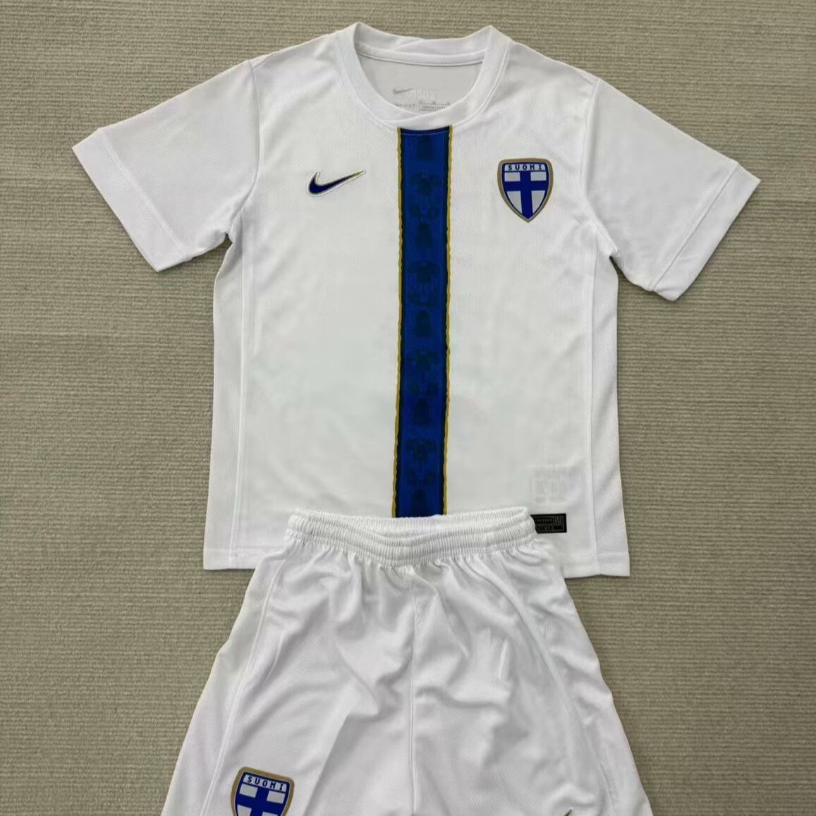 2025 Finland Away Football Shirt kids Size 1:1 Thai Quality