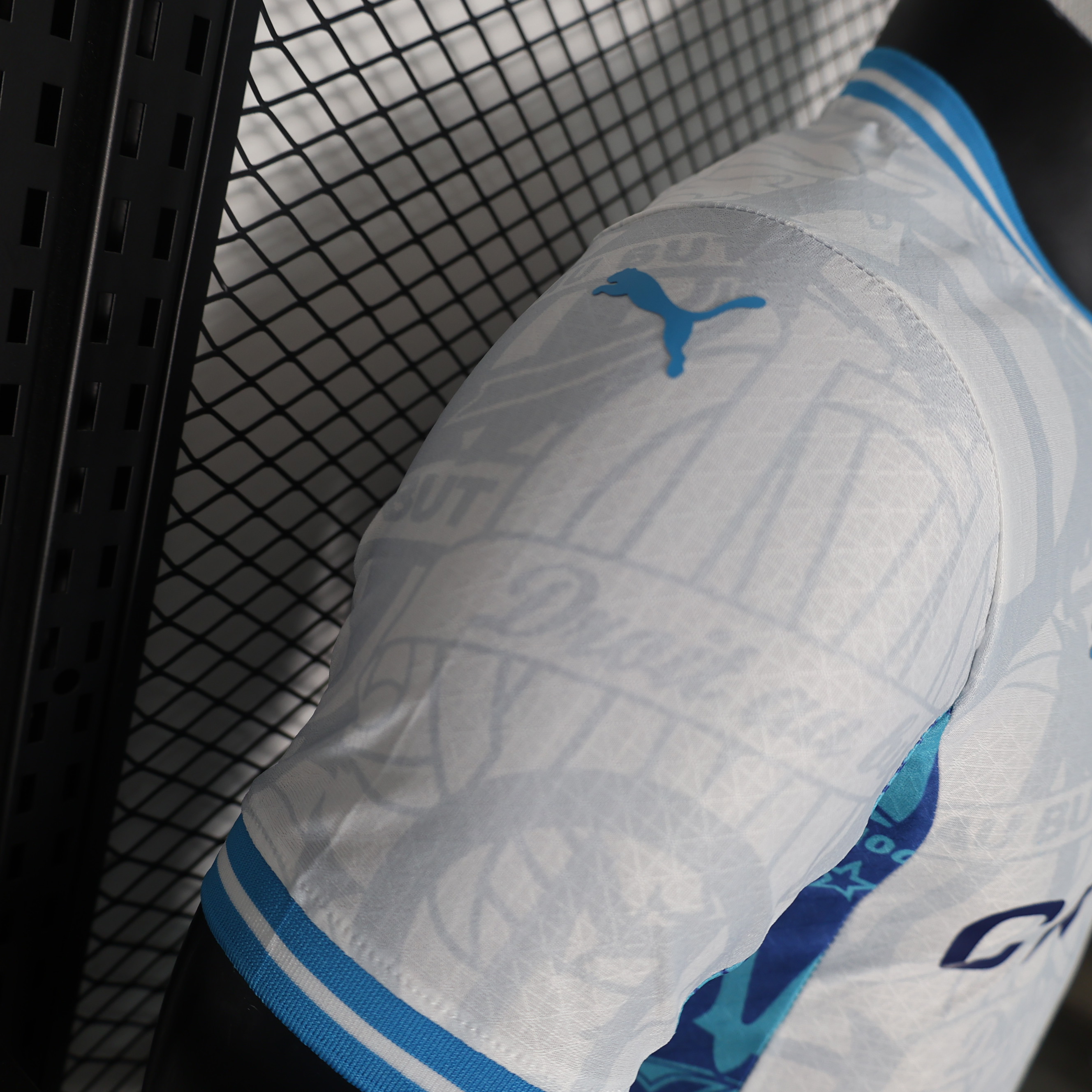 2024/2025 Player Version Olympique Marseille Home Football Shirt