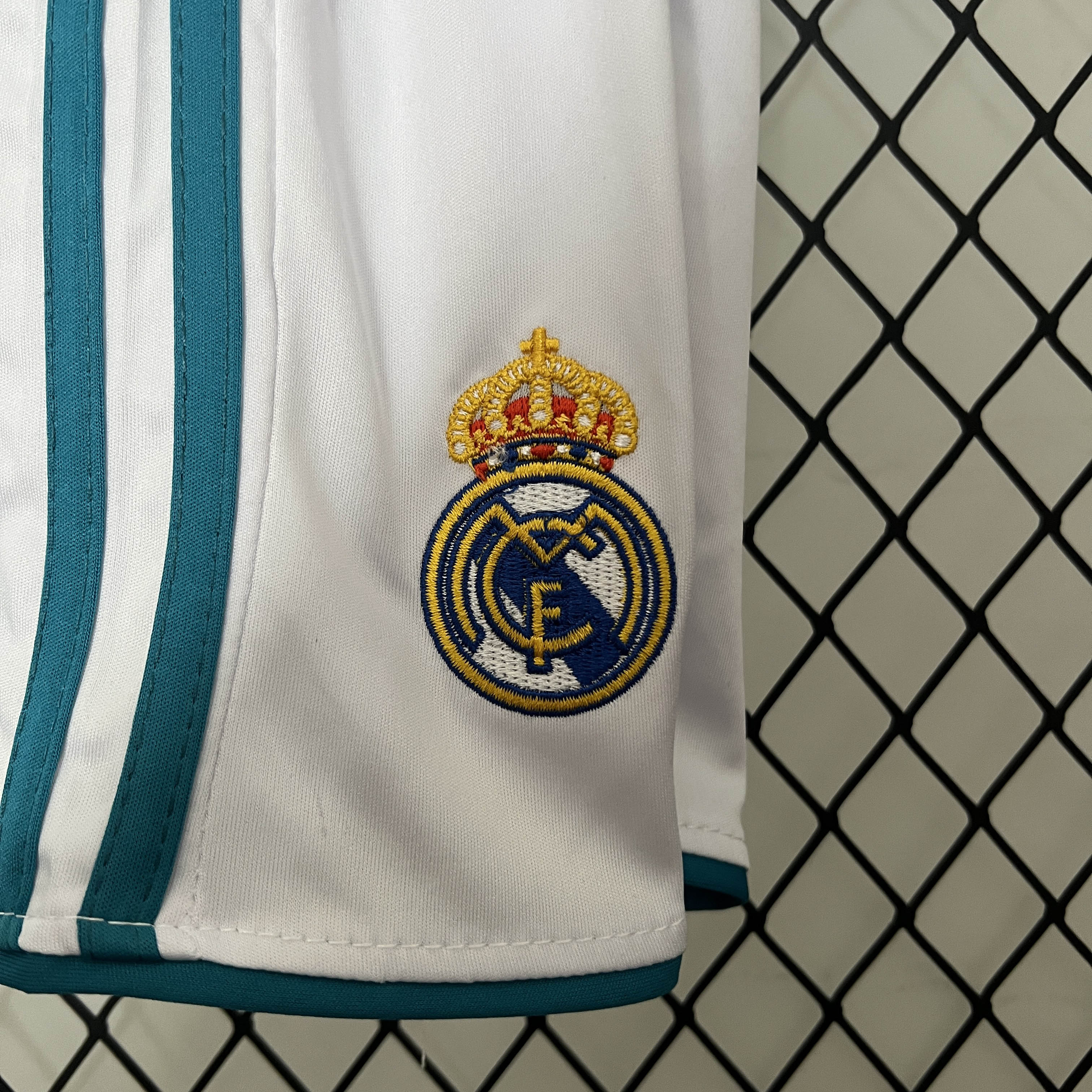 2017/2018 Retro Real Madrid Home Football Shirt Kids Size