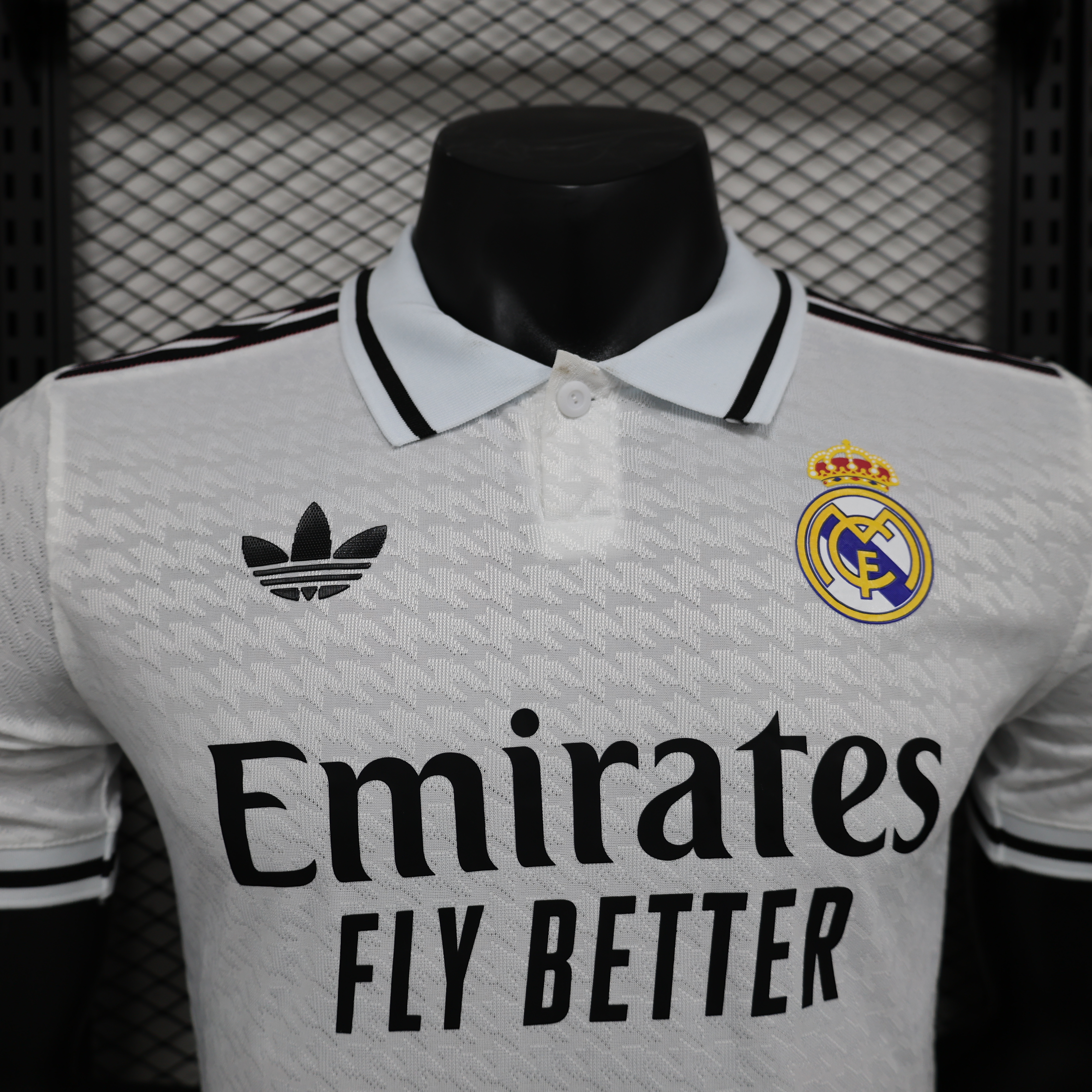 2024/2025 Authentic Real Madrid White Football Shirt