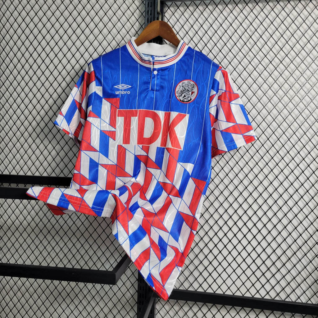 1989/1990 Retro Ajax Away Football Shirt