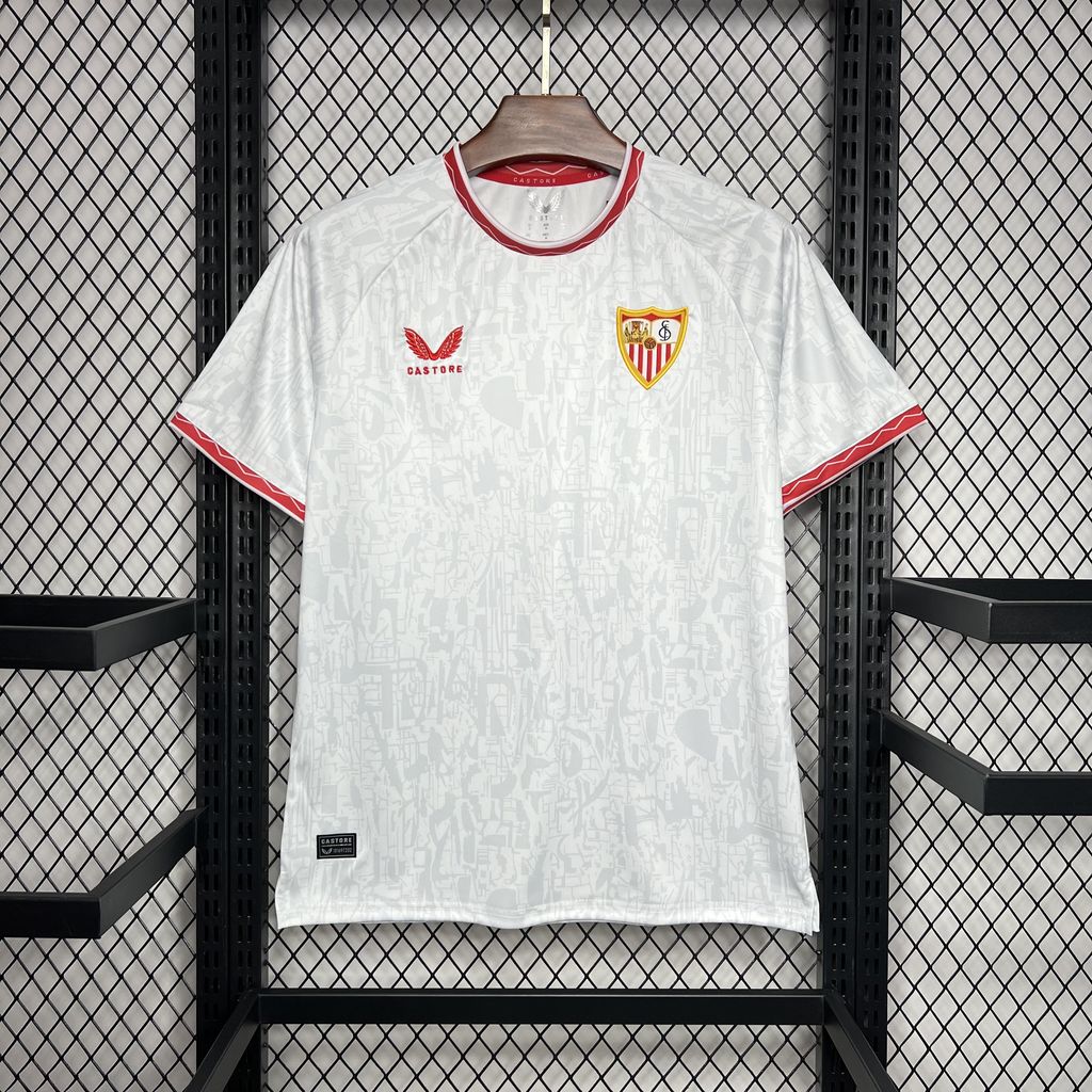 2024/2025 Sevilla Home Football Shirt