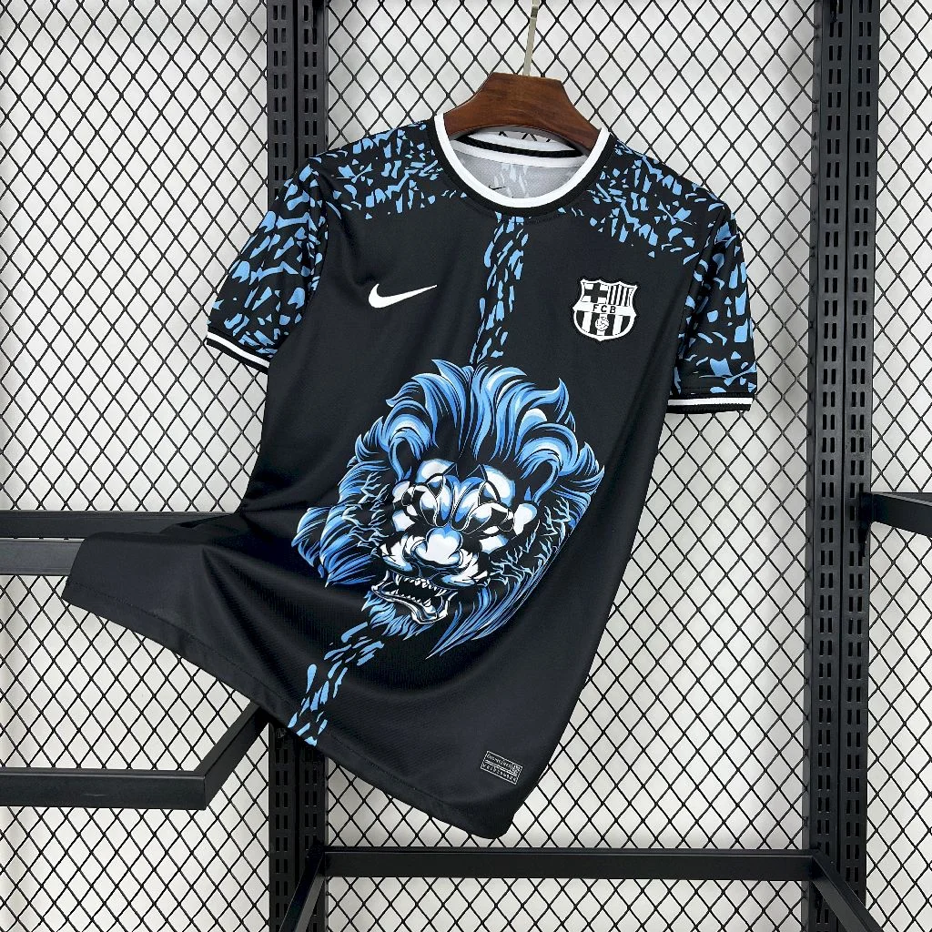 2024/2025 Barcelona Black Lion Special Edition Football Shirt