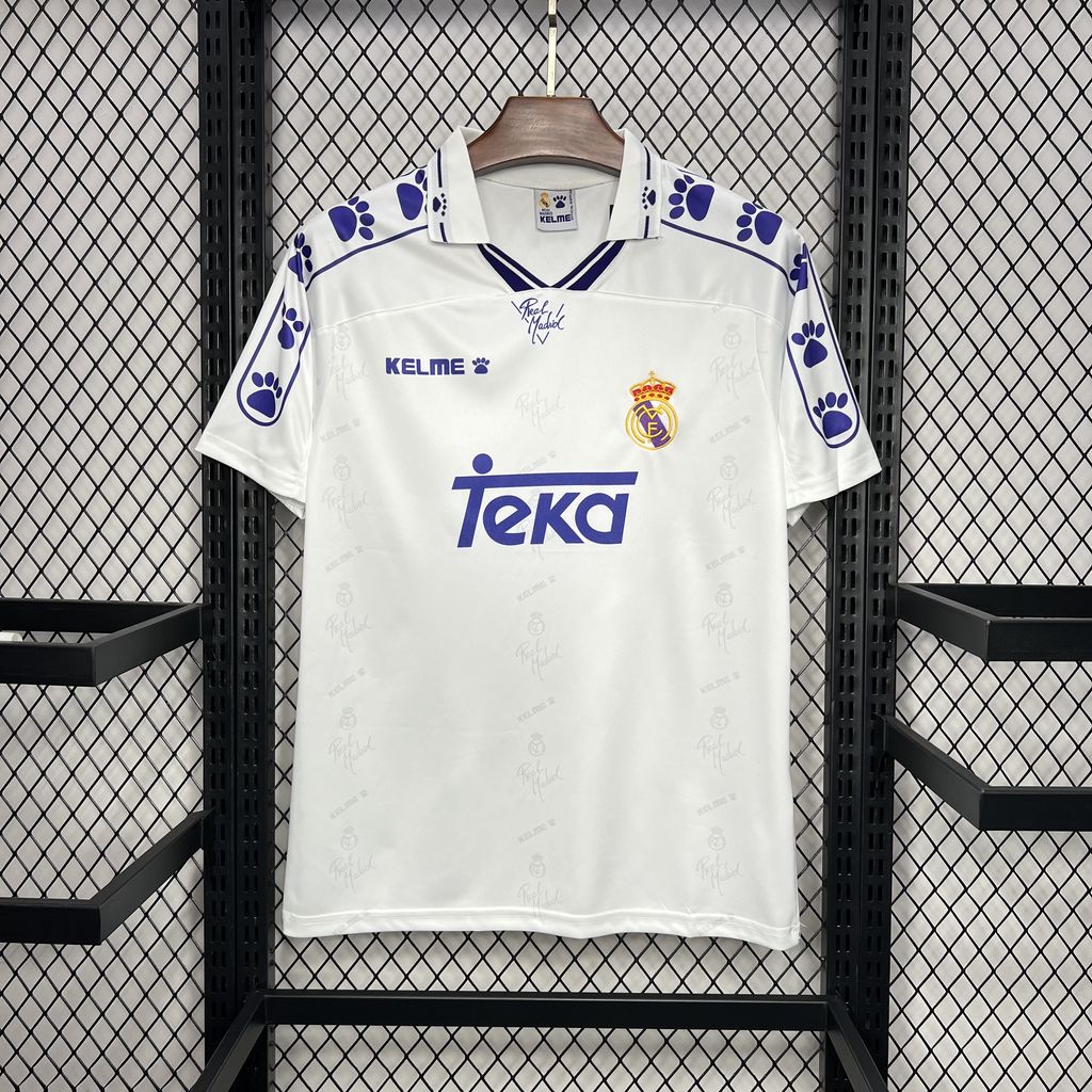 1994/1996 Retro Real Madrid Home Football Shirt