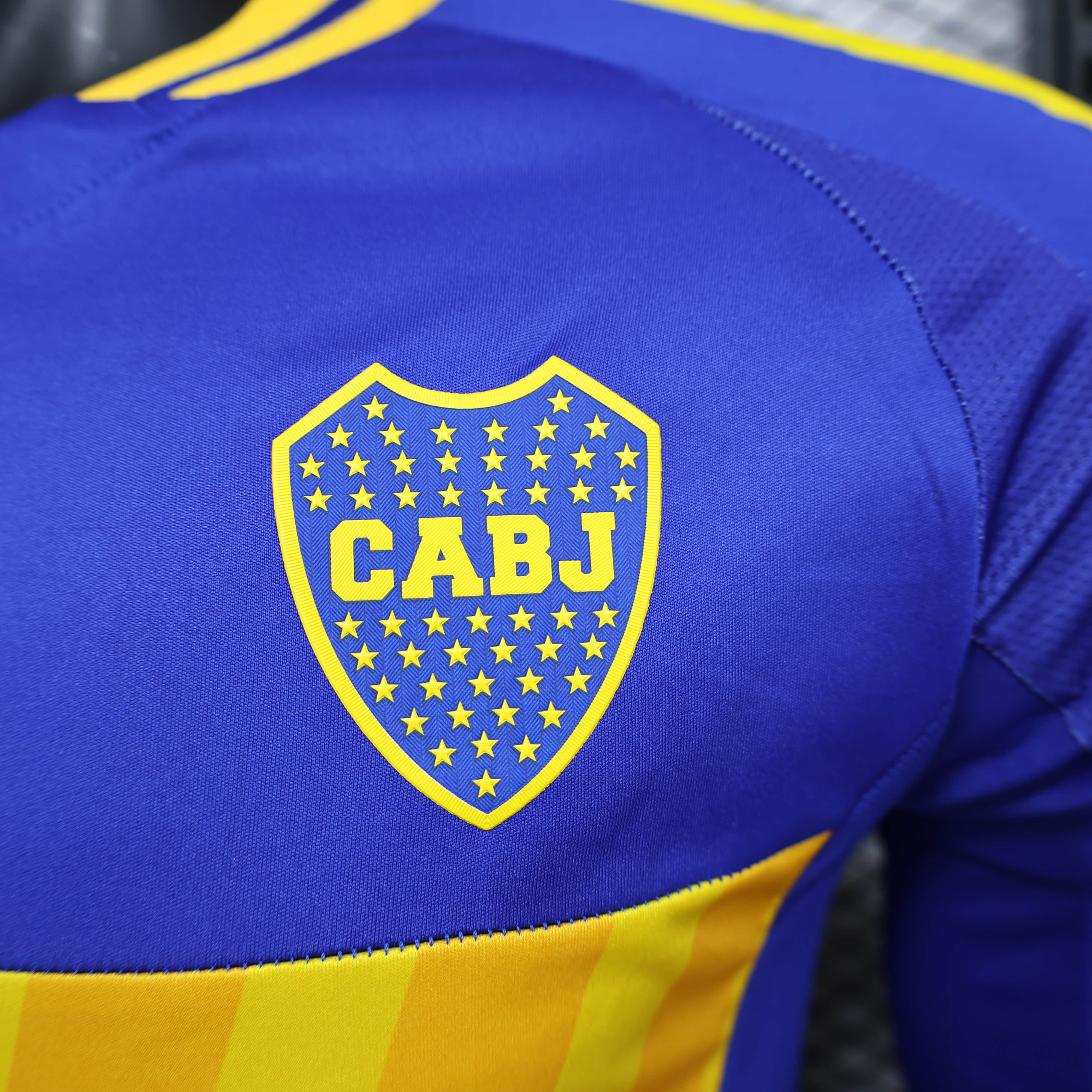 2024/2025 Long Sleeve Player Version Boca Juniors Home Football Shirt