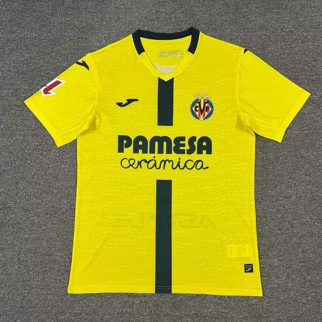2025/2026 Villarreal Home Football shirt1:1 Thai Quality