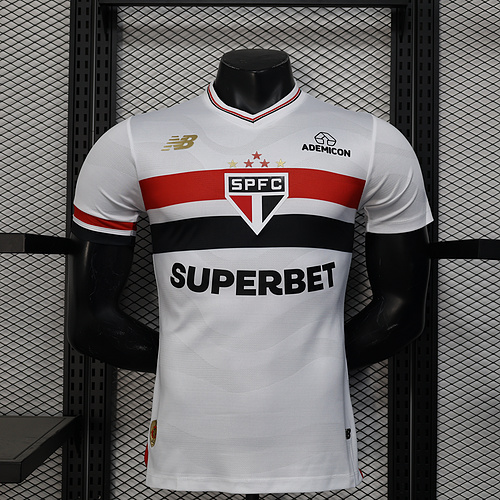 2025/2026 Player Version São Paulo Home Football Shirt