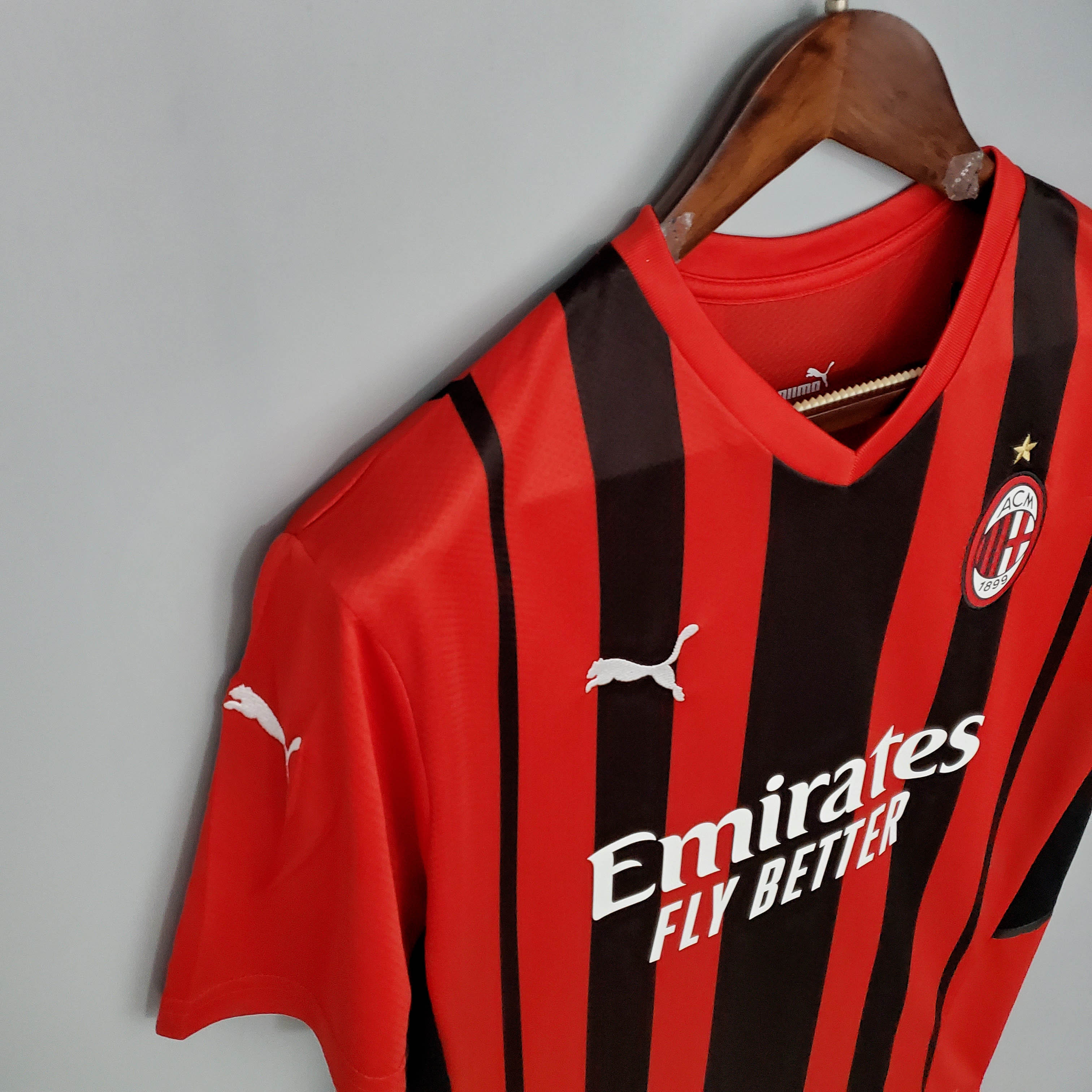 2021/2022 AC Milan Home Football Shirt