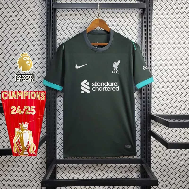 【CHAMPIONS】2024/2025 Liverpool Away Football Shirt 1:1 Thai Quality