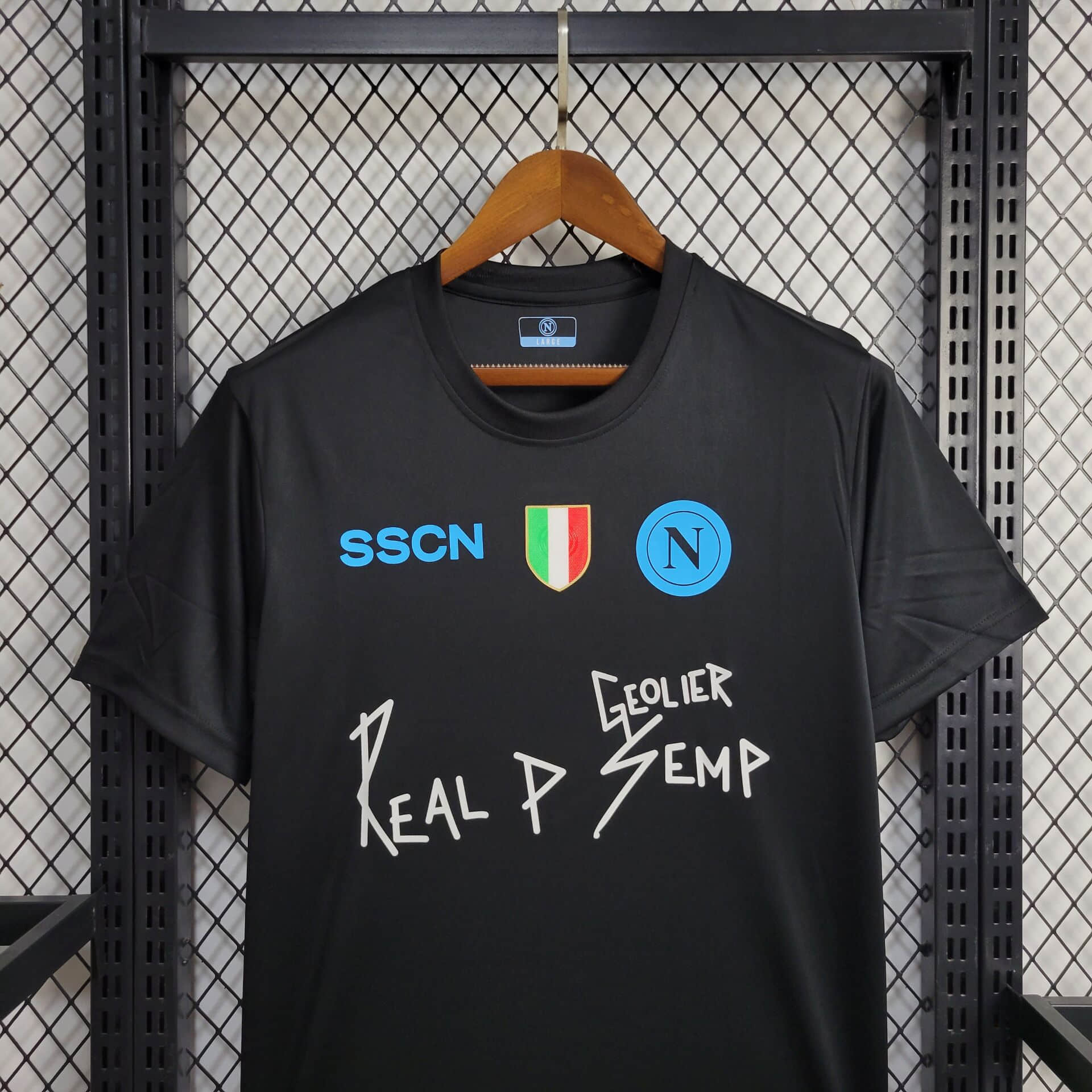 2024/2025 Napoli Black Football Shirt