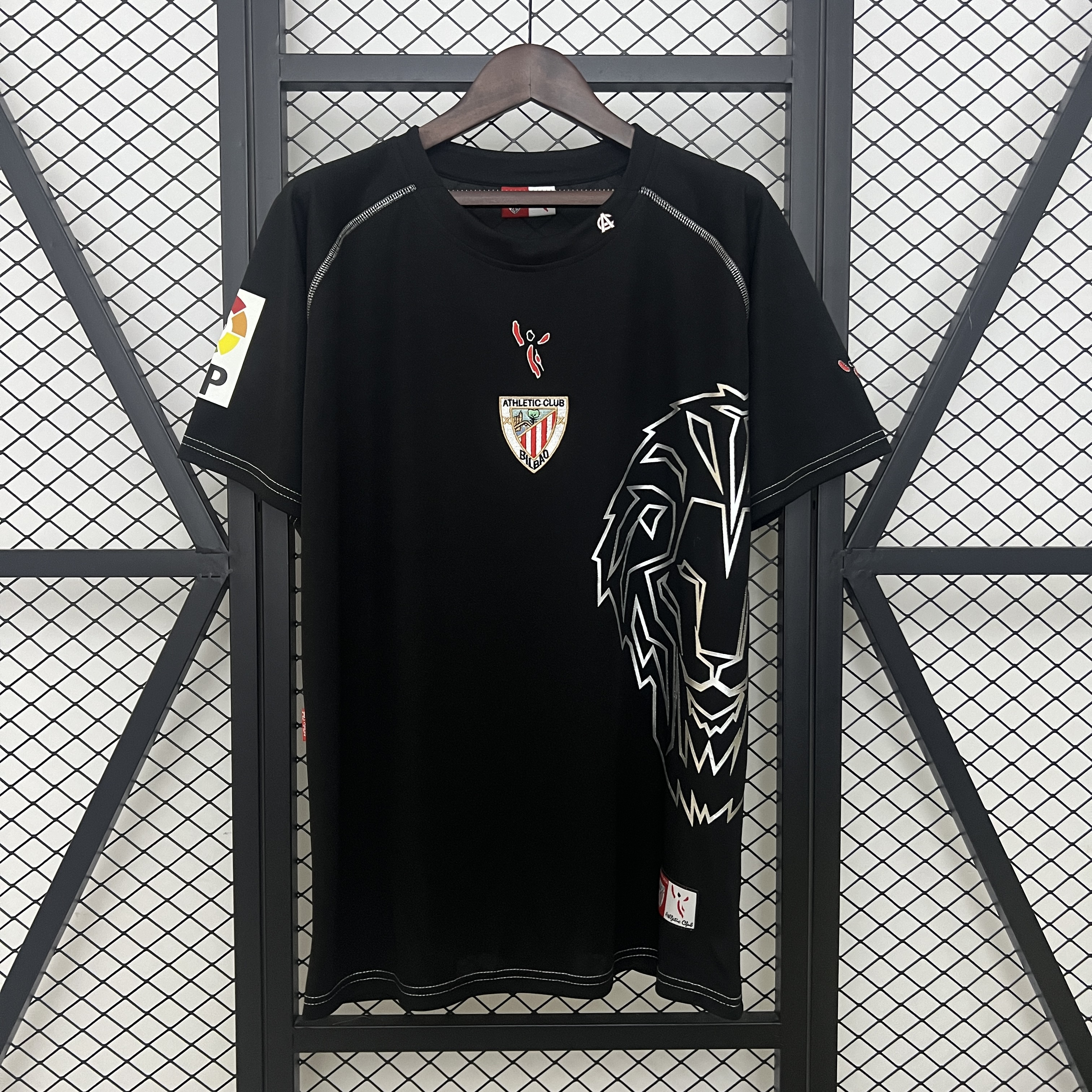 2005/2008 Athletic Bilbao Black Football Shirt 1:1 Thai Quality