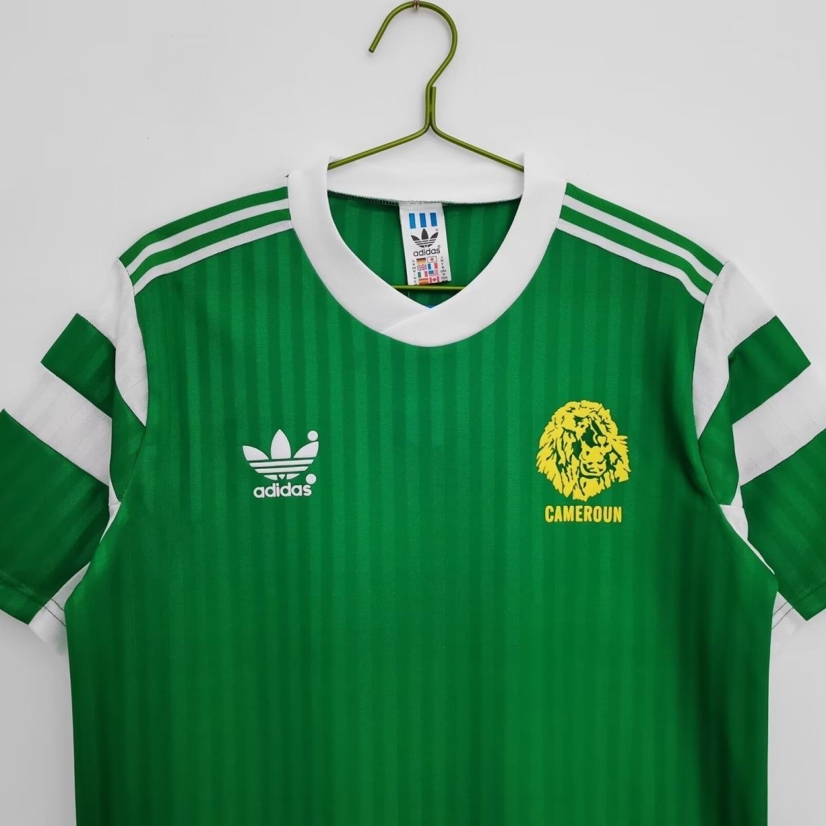 1990 Retro Cameroon Home FootballShirt 1:1 Thai Quality