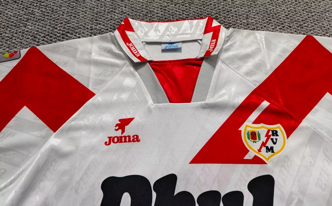 1994/1995 Retro Rayo Vallecano HomeFootball Shirt 1:1 Thai Quality