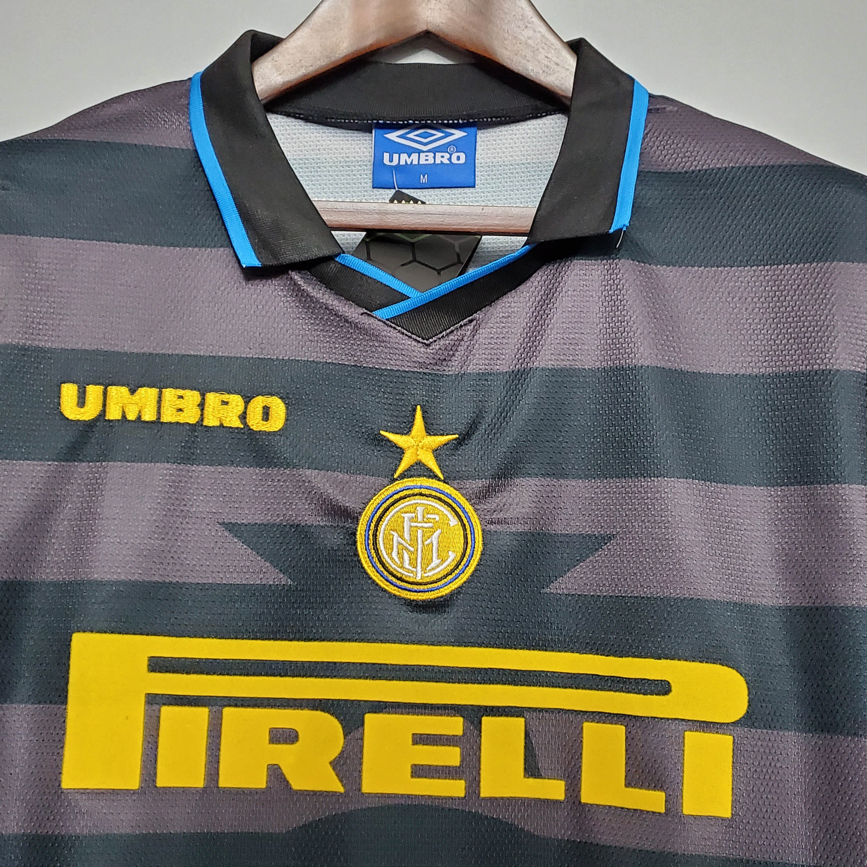 1997/1998 Retro Inter Milan Third Away Football Shirt 1:1 Thai Qualit