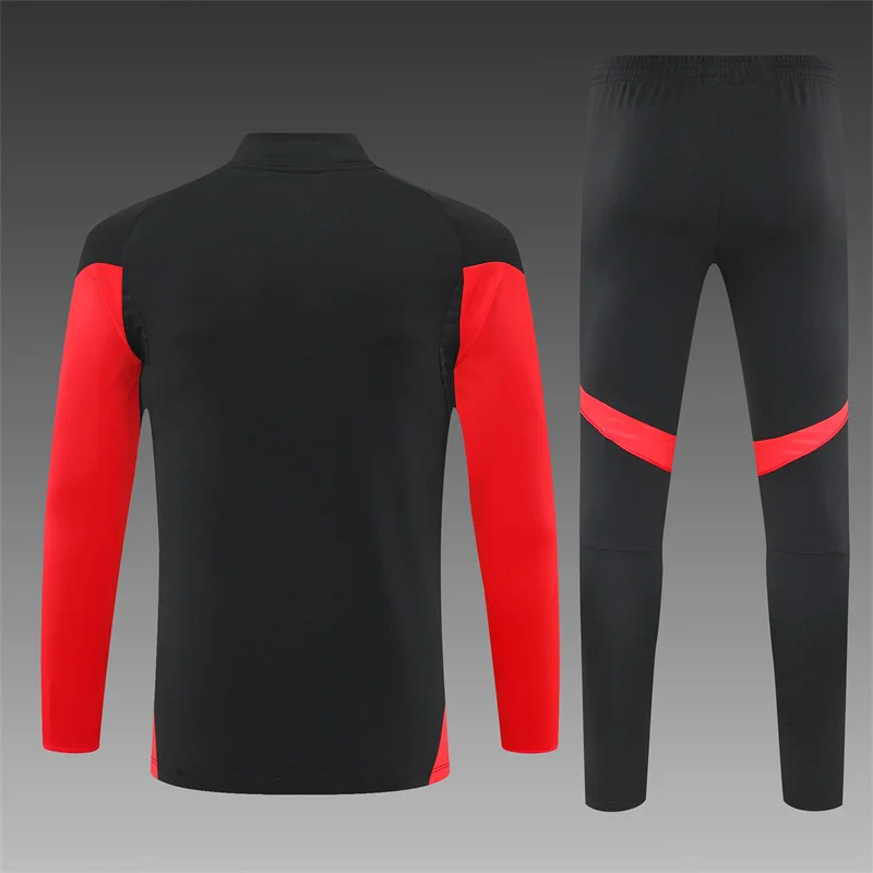 2025/2026 Bayern Munchen Half-Pull Training Wear Football Shirt Kids Size