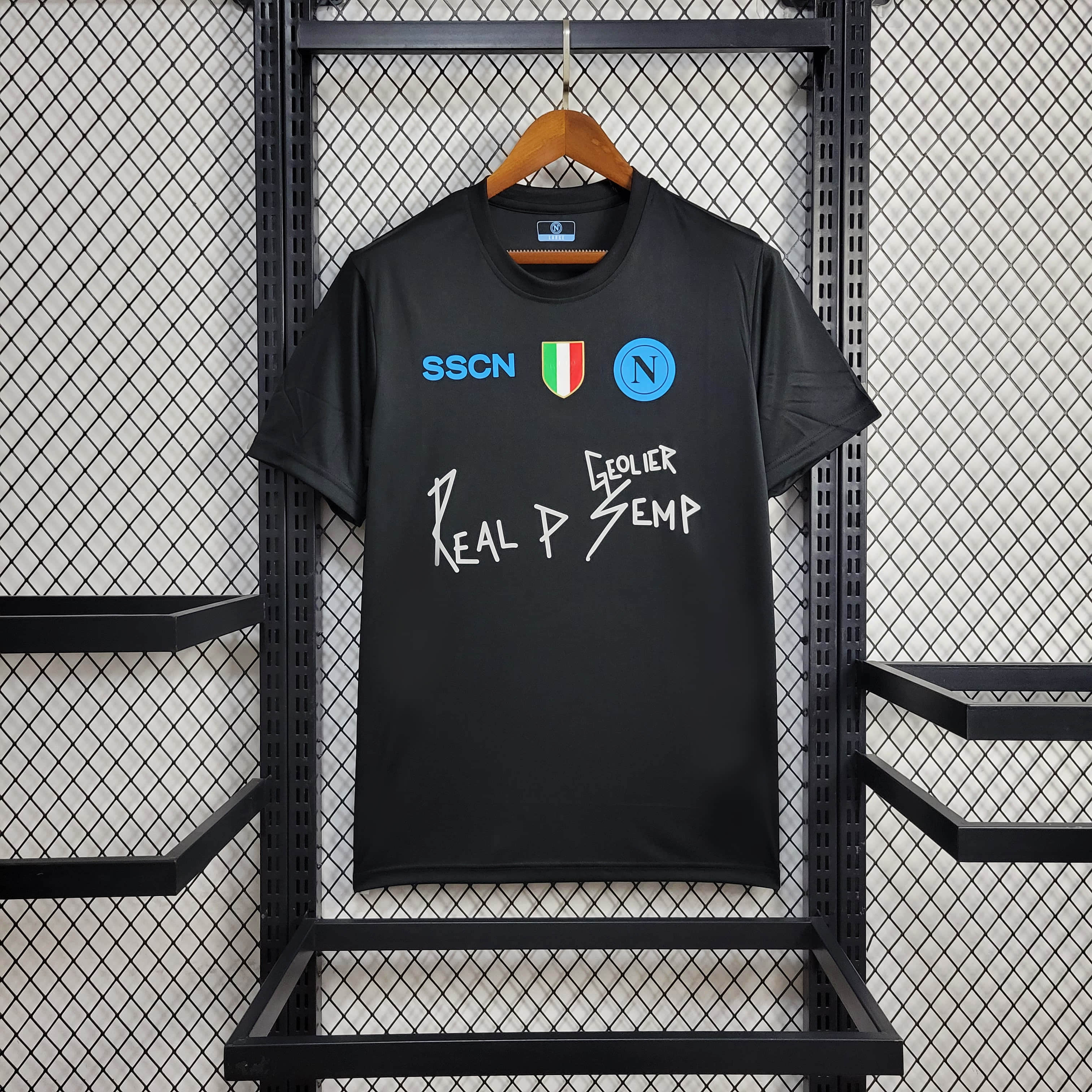 2024/2025 Napoli Black Football Shirt