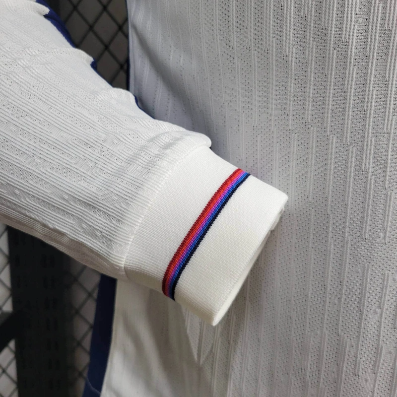 2024 Player Version Long Sleeve England Home Football Shirt