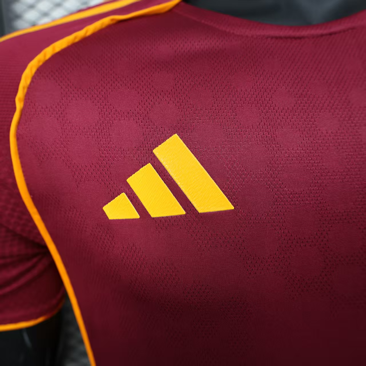 2025/2026 Player Version AS Roma  Home Football Shirt