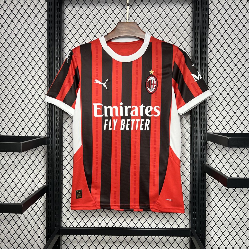2024/2025 AC Milan Home Football Shirt
