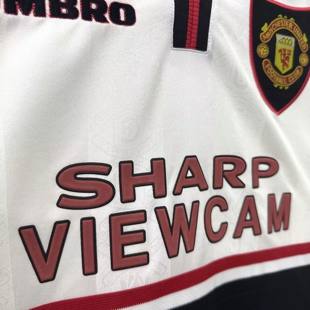 1998/1999 Retro Manchester United Away Football Shirt