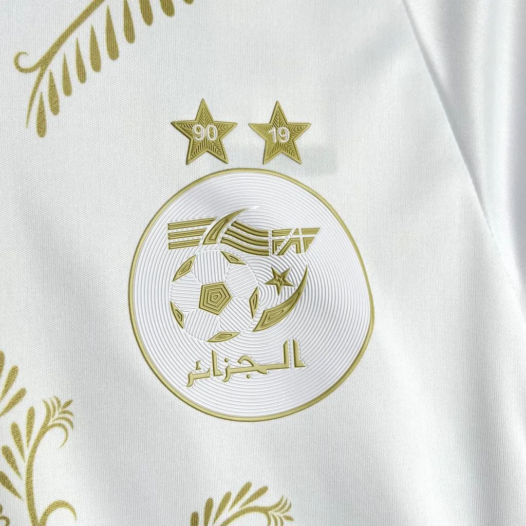 2024/2025Algeria Karakou White gold Jersey