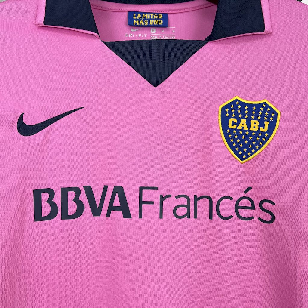 2013/2014 Retro Long Sleeve BocaJuniors Away Football Shirt 1:1 Thai
