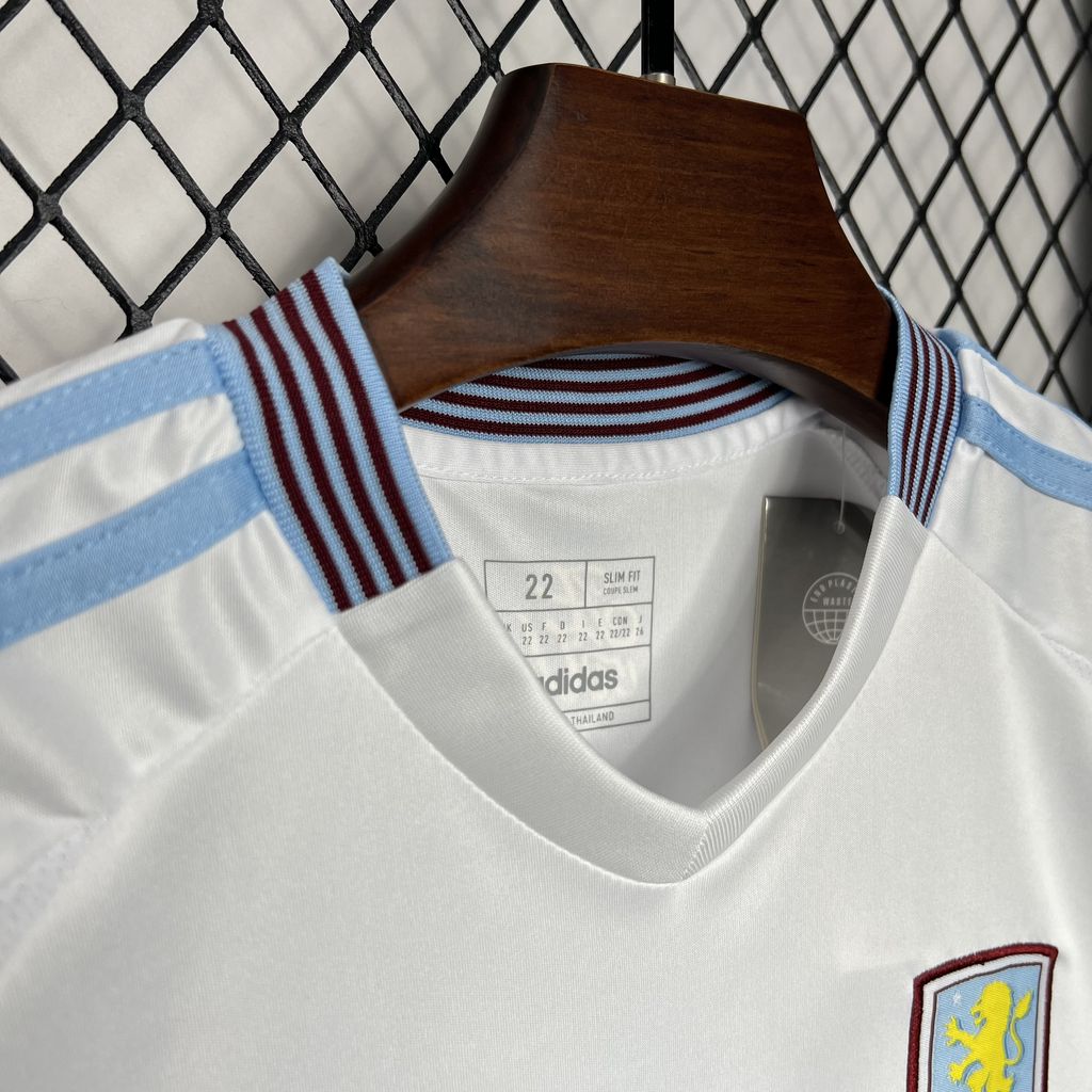 2024/2025 Aston Villa Away Football Shirt Kids Size