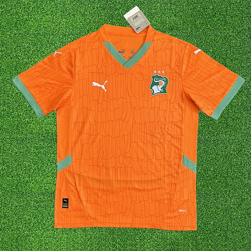 2024 Ivory Coast Home Football Shirt 1:1 Thai Quality