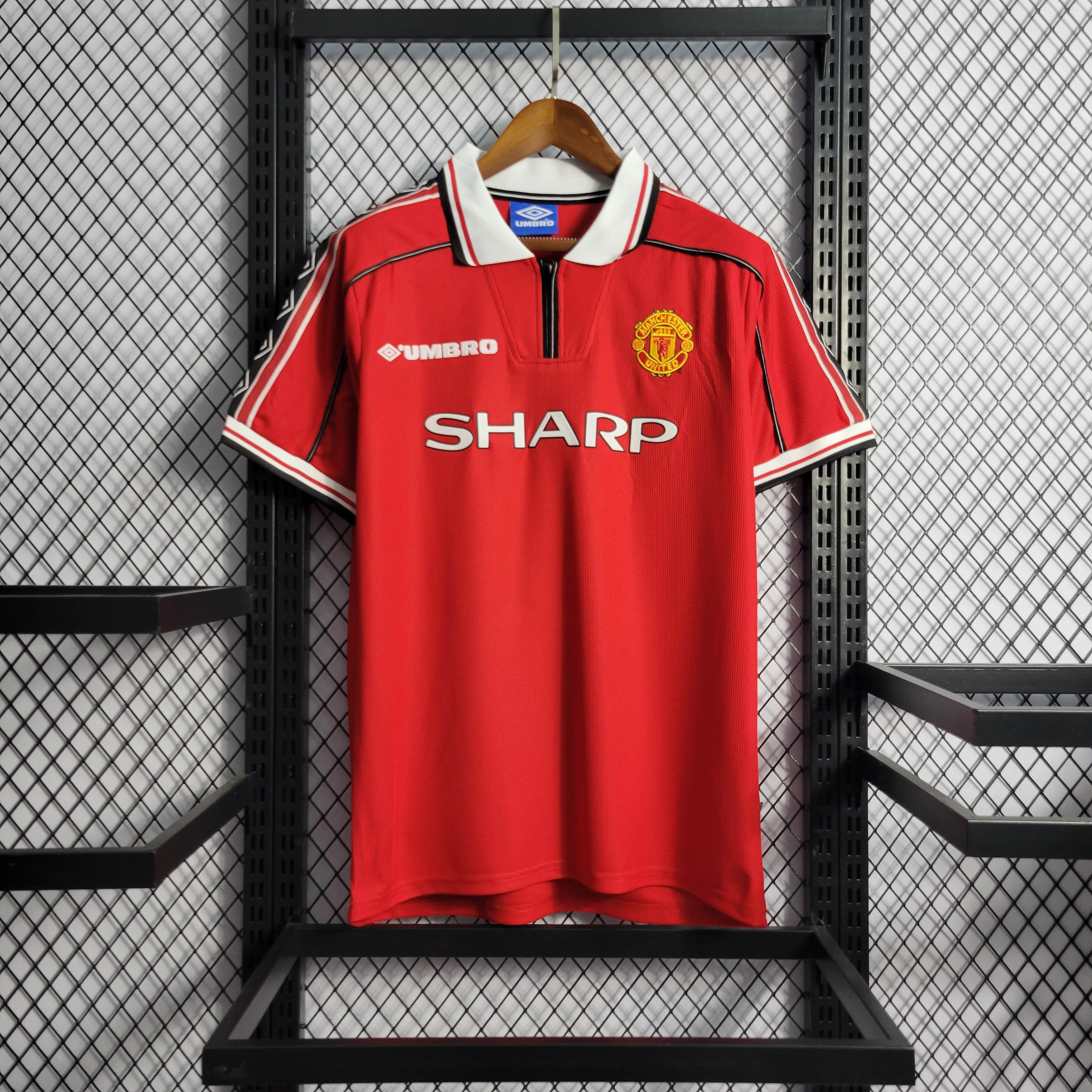 1998/1999 Retro Manchester United Home Football Shirt
