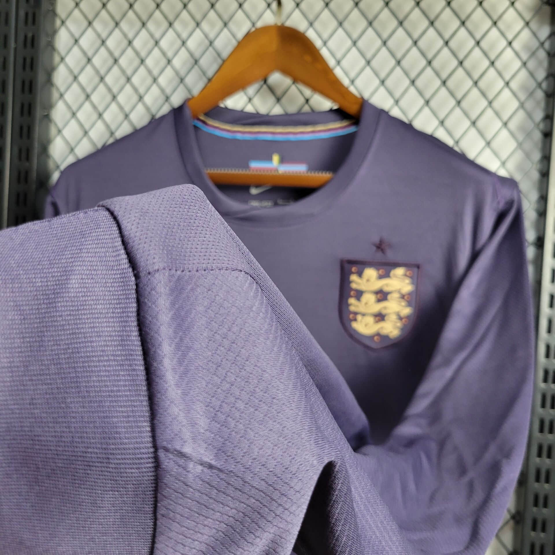 2024 Long Sleeve England Away Football Shirt