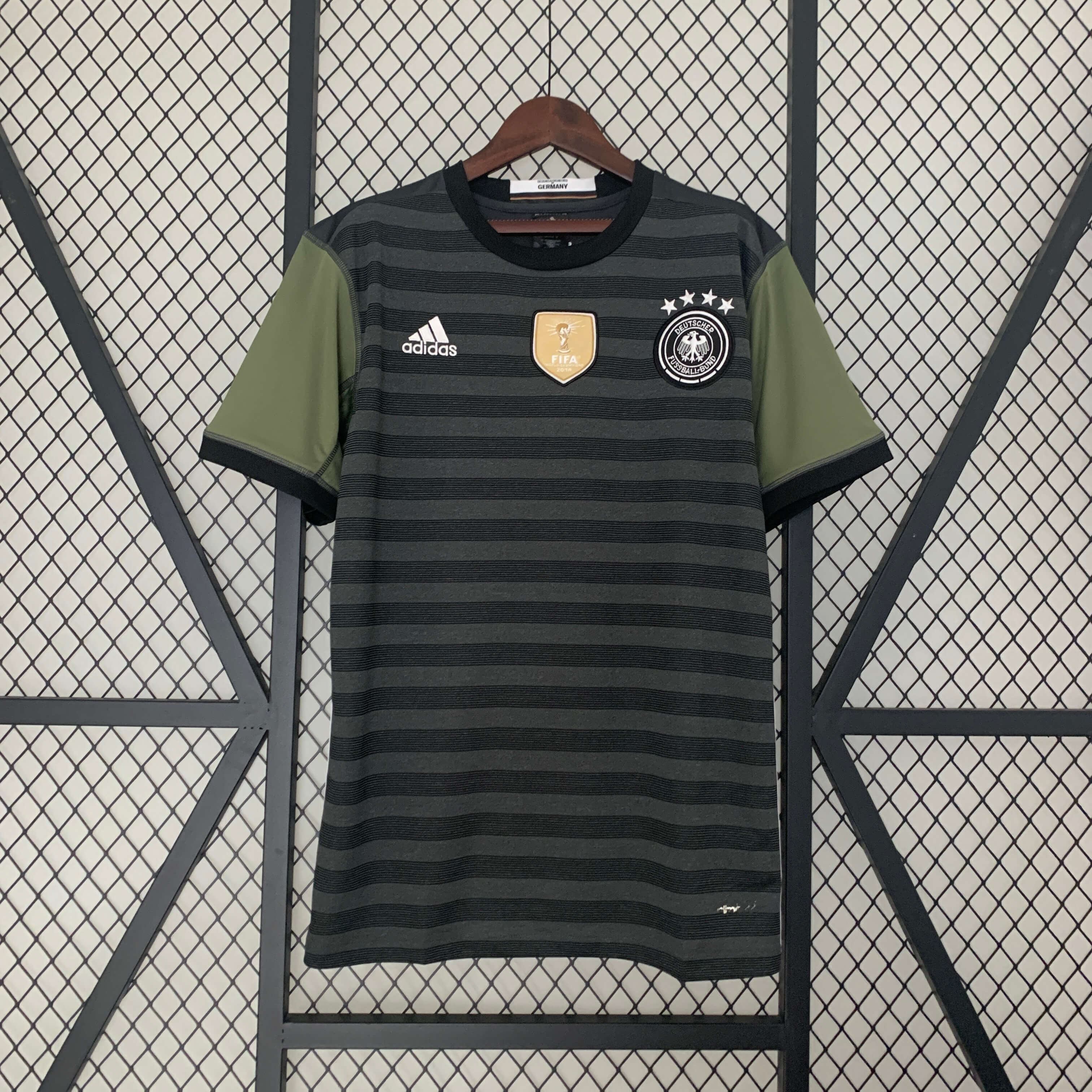 2016 Retro Germany Away Football Shirt