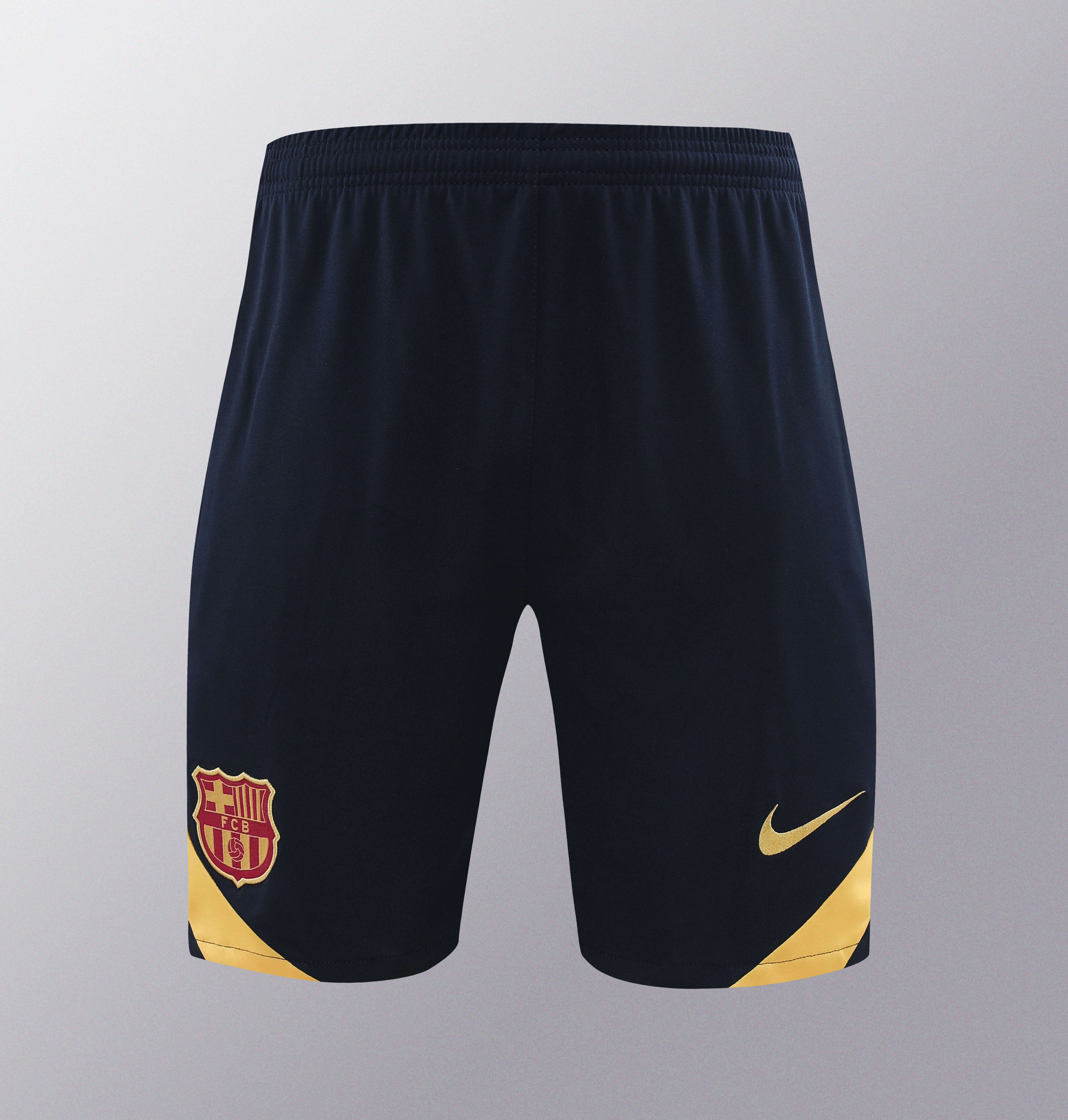 2024/2025 Barcelona Training Wear Yellow Suit Shirt