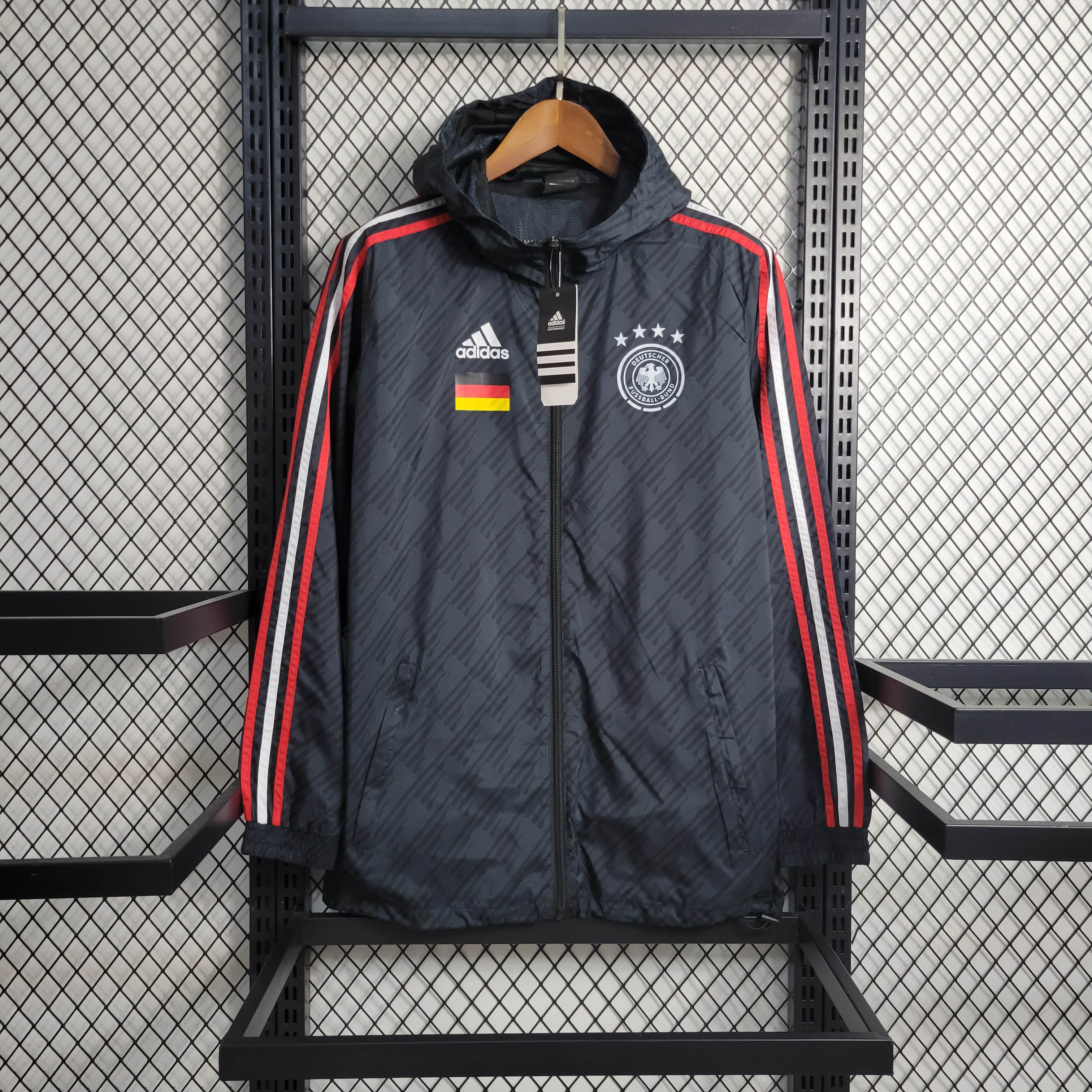 2023/2024 Germany Windbreaker Black Football Shirt
