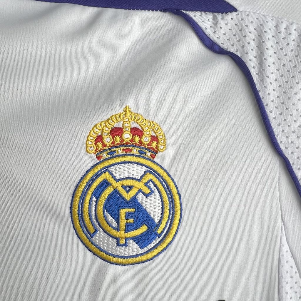 2007/2008 Retro Real Madrid Home Football Shirt