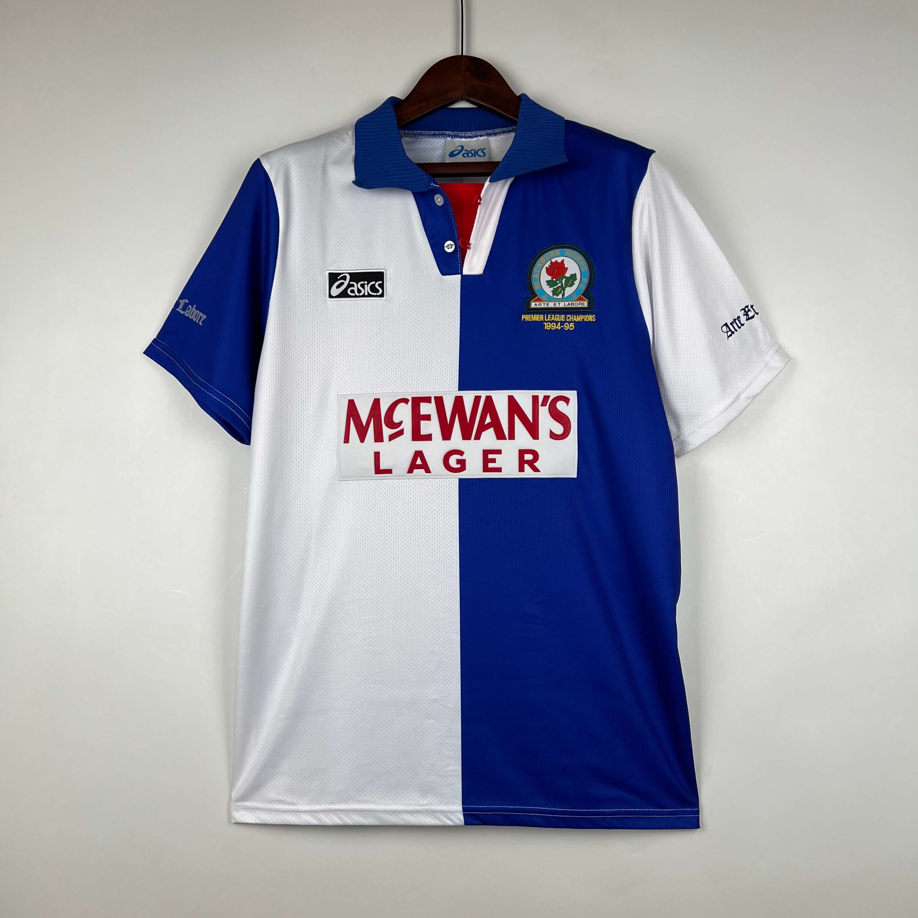 1994/1995 Retro Blackburn Rovers Home Football Shirt