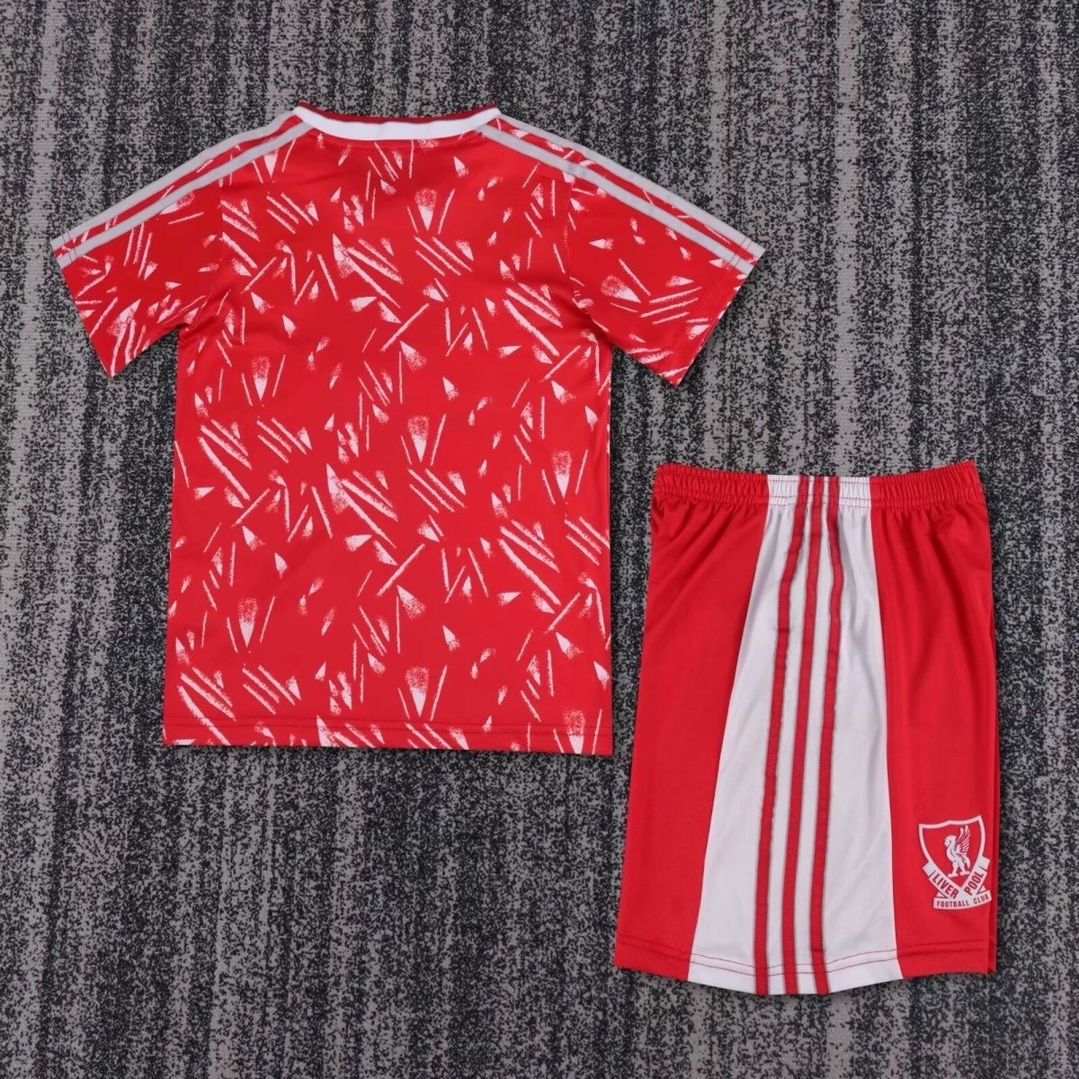 1989/1991 Retro Liverpool Home FootbalShirt Kids Size 1:1 Thai Quality