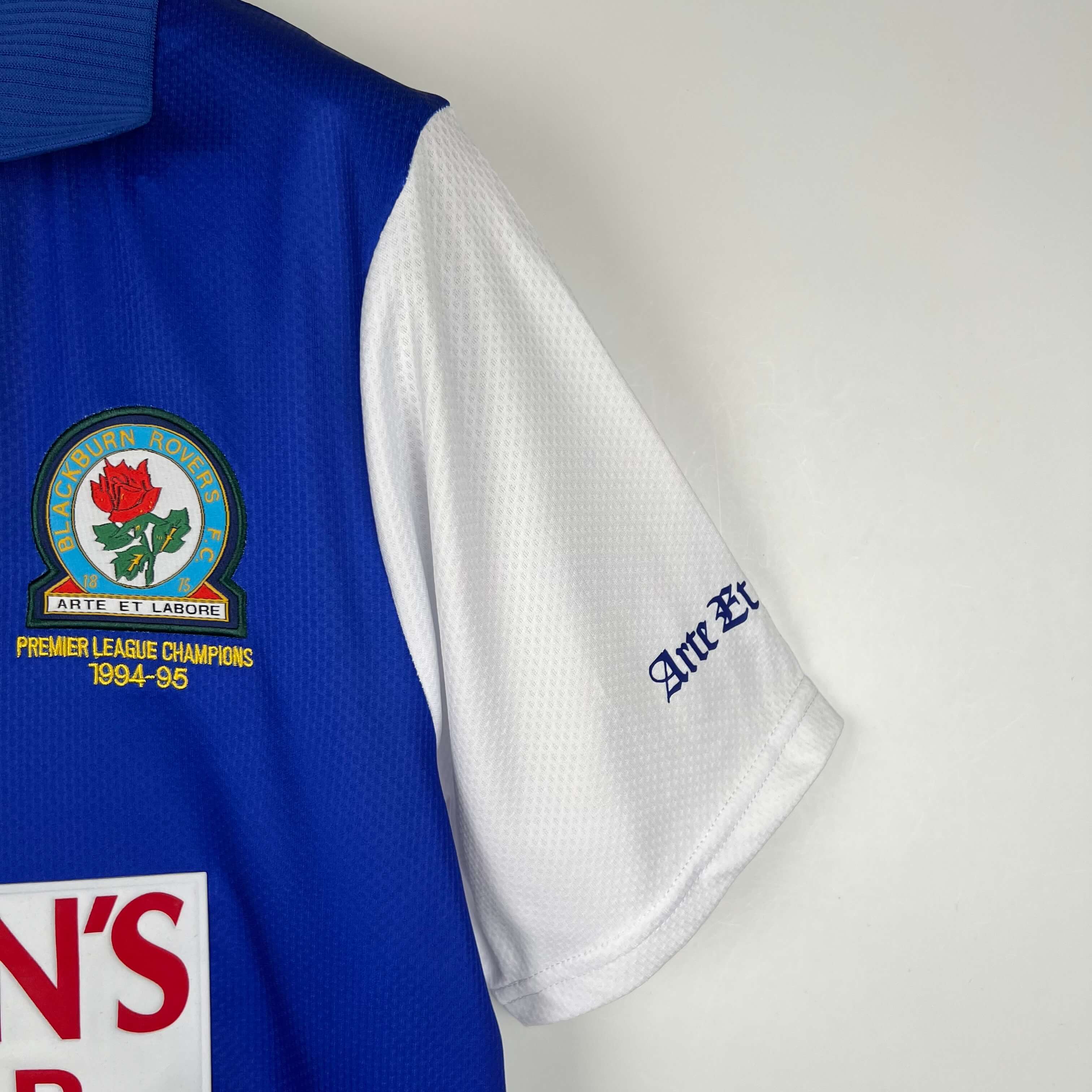 1994/1995 Retro Blackburn Rovers Home Football Shirt
