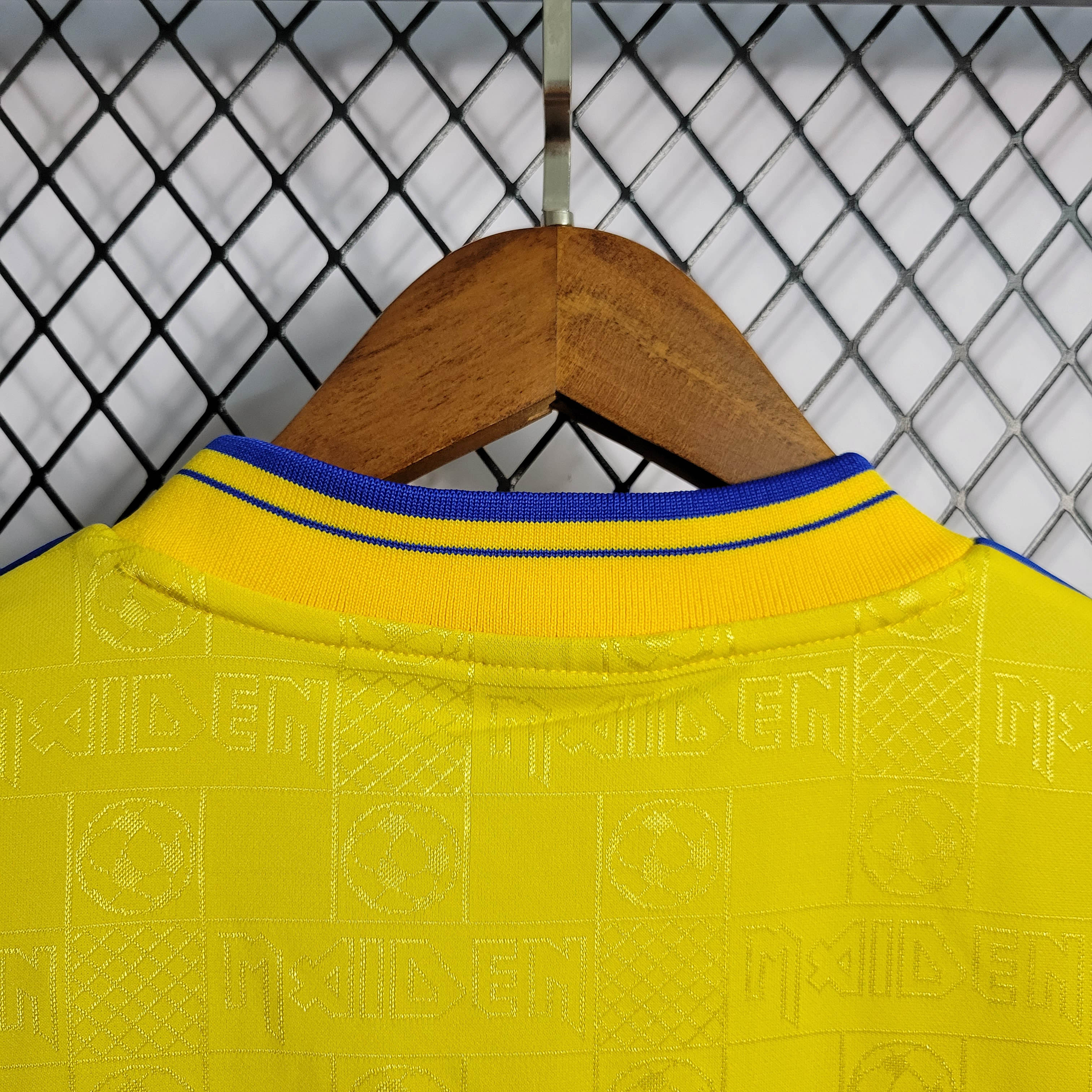 2008 Retro West Ham United Yellow Football Shirt