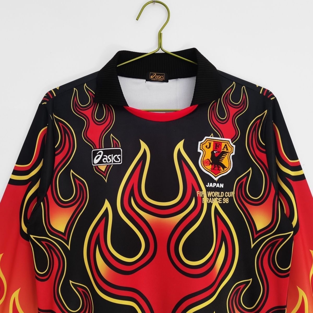 1998 Retro Long Sleeve Japan Goalkeeper Football Shirt 1:1 Thai Quality