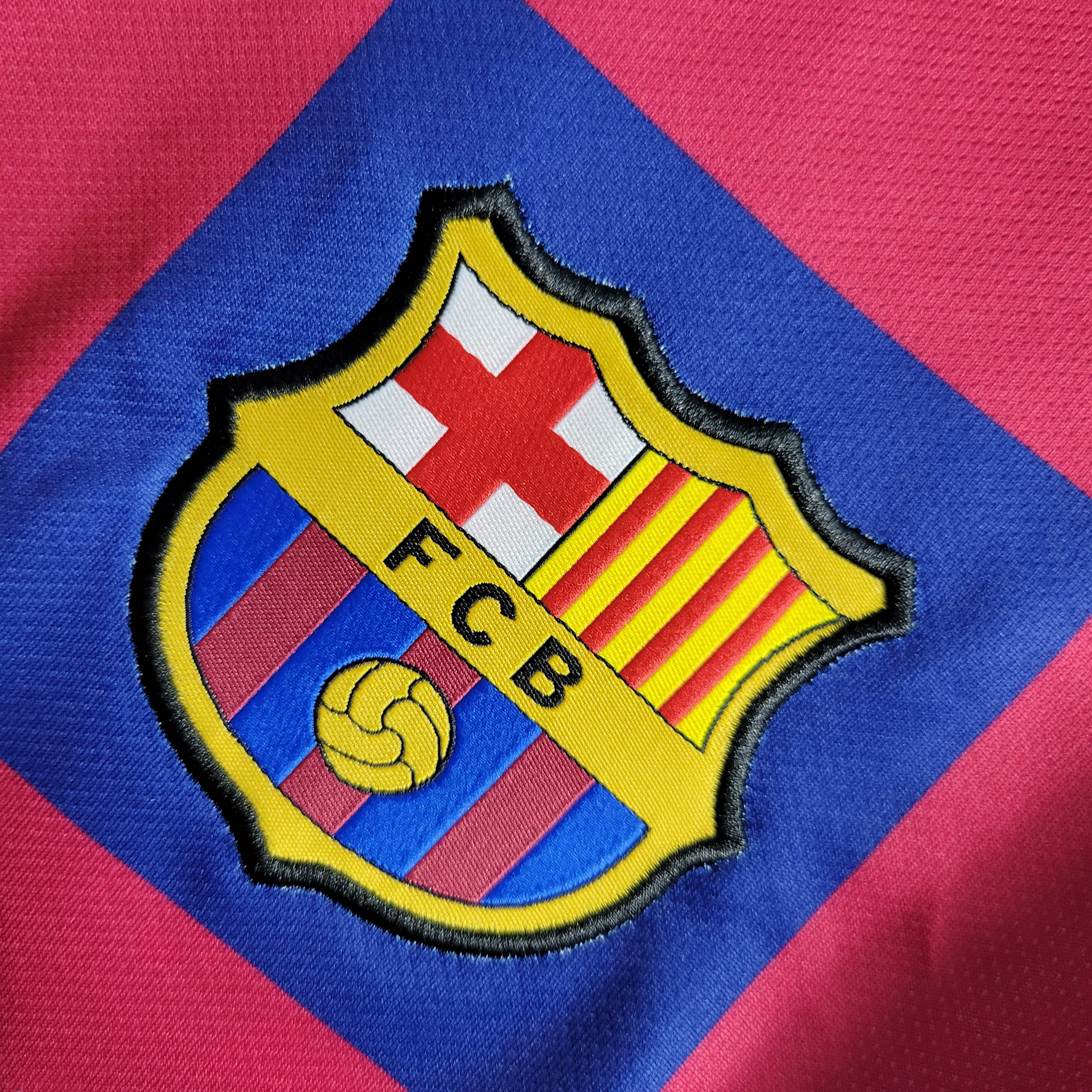 2019/2020 Retro Barcelona Home Football Shirt