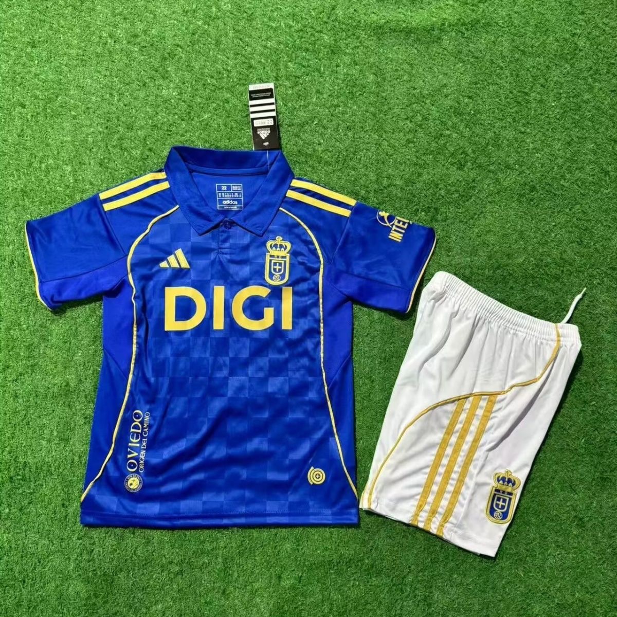 2025/2026 Real Oviedo Vetusta HomeFootball Shirt Kids Size 1:1 Thai Quality