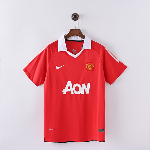 2010/2011 Retro Manchester UnitedHome Football shirt 1:1 Thai Quality