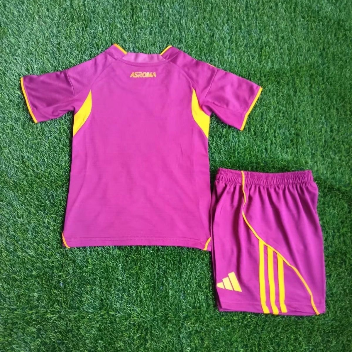 2025/2026 AS Roma Home FootballShirt Kids Size 1:1 Thai Quality