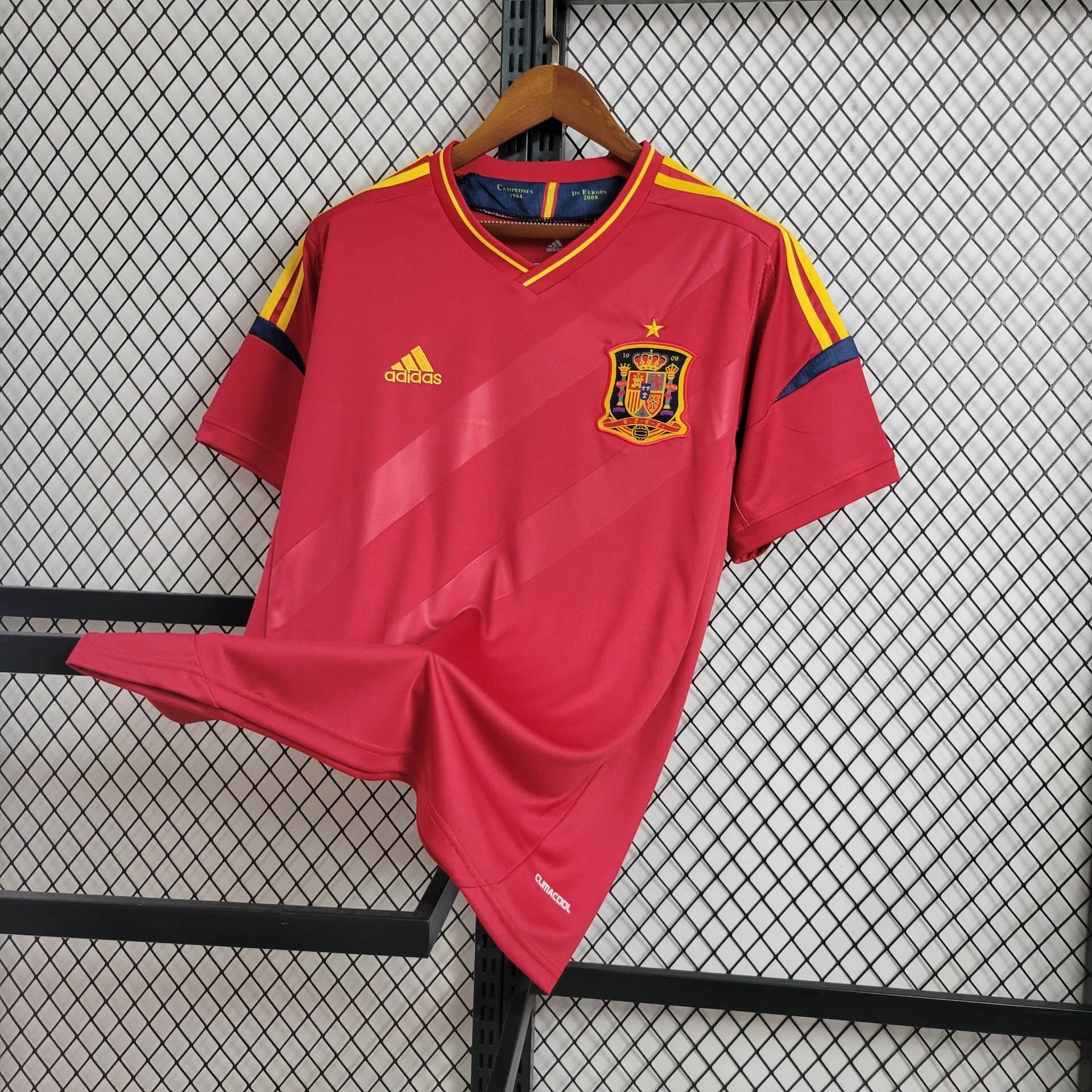 2012 Retro Spain Home Football Shirt