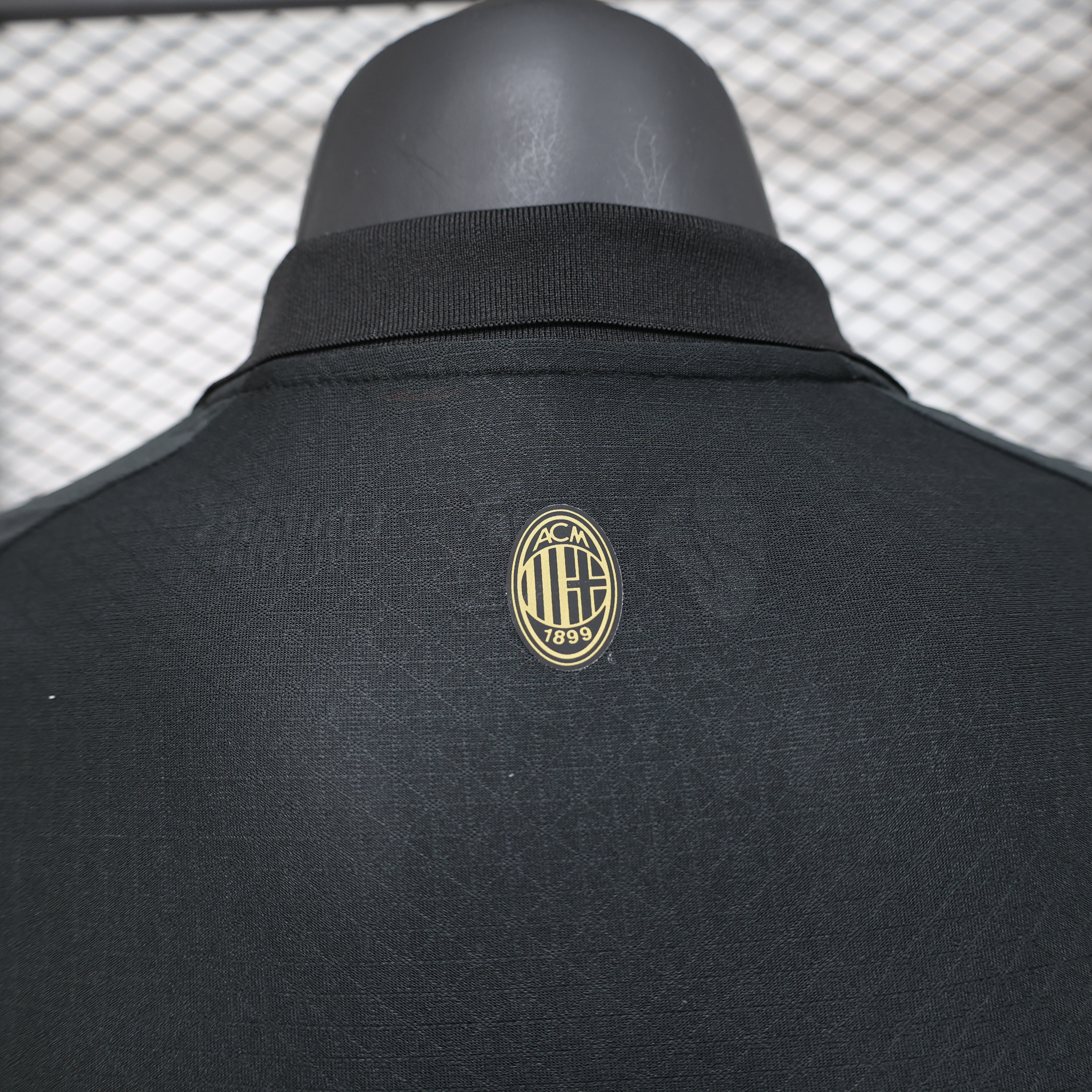 2024/2025 Player Edition AC Milan Anniversary Edition Black Football Shirt