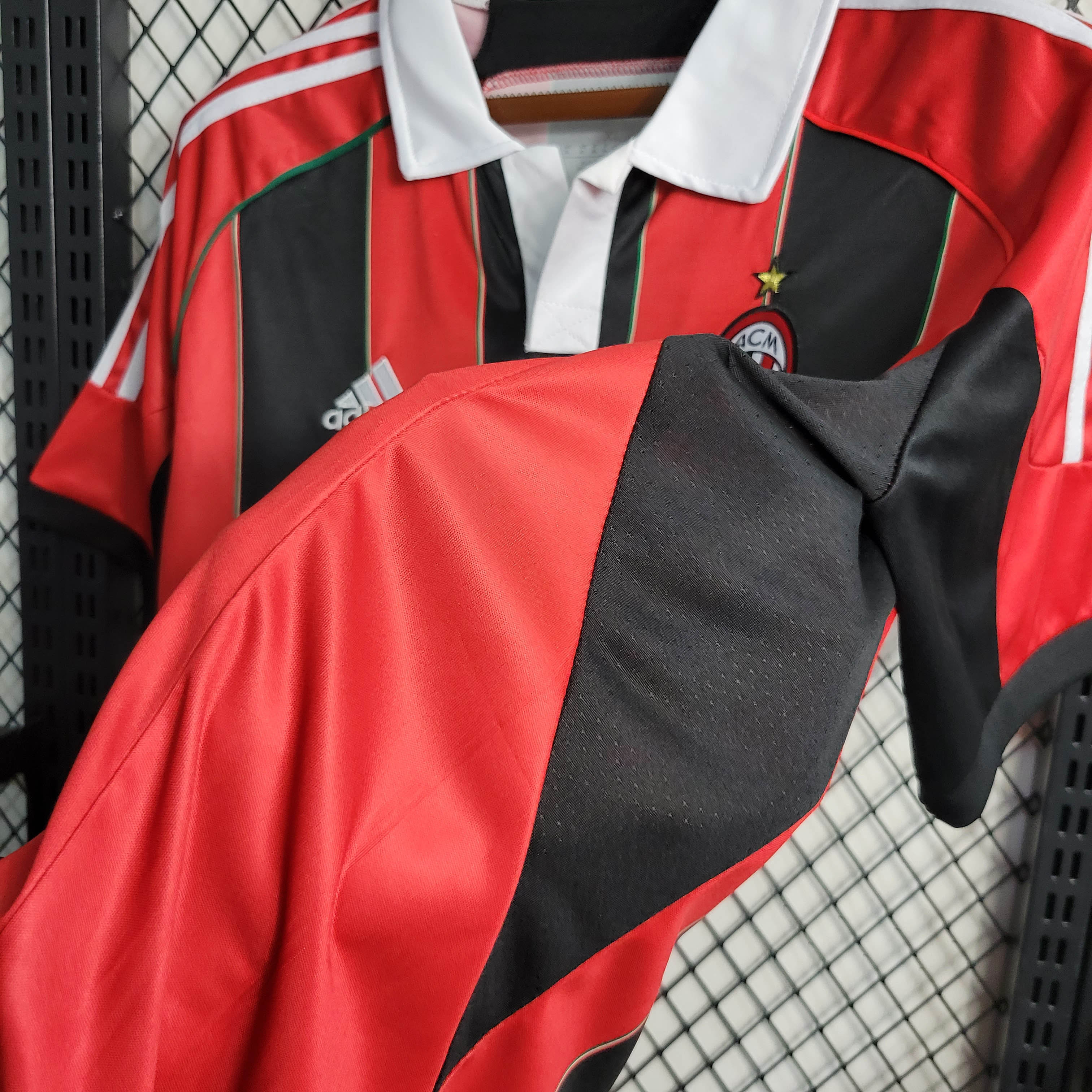 2012/2013 Retro AC Milan Home Football Shirt